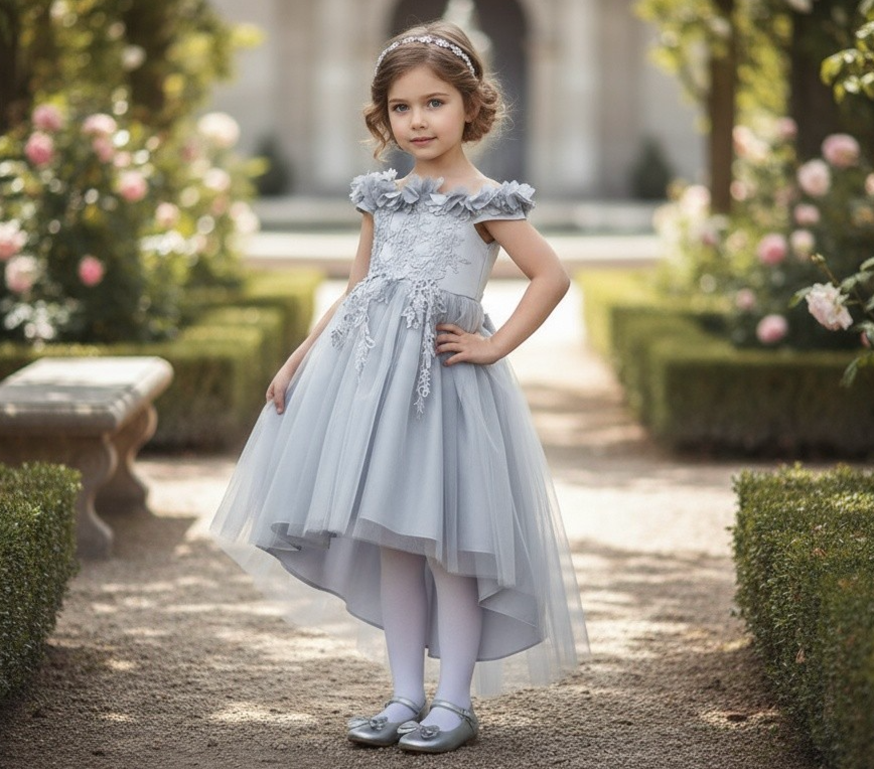 BELLE GOWN SILVER
