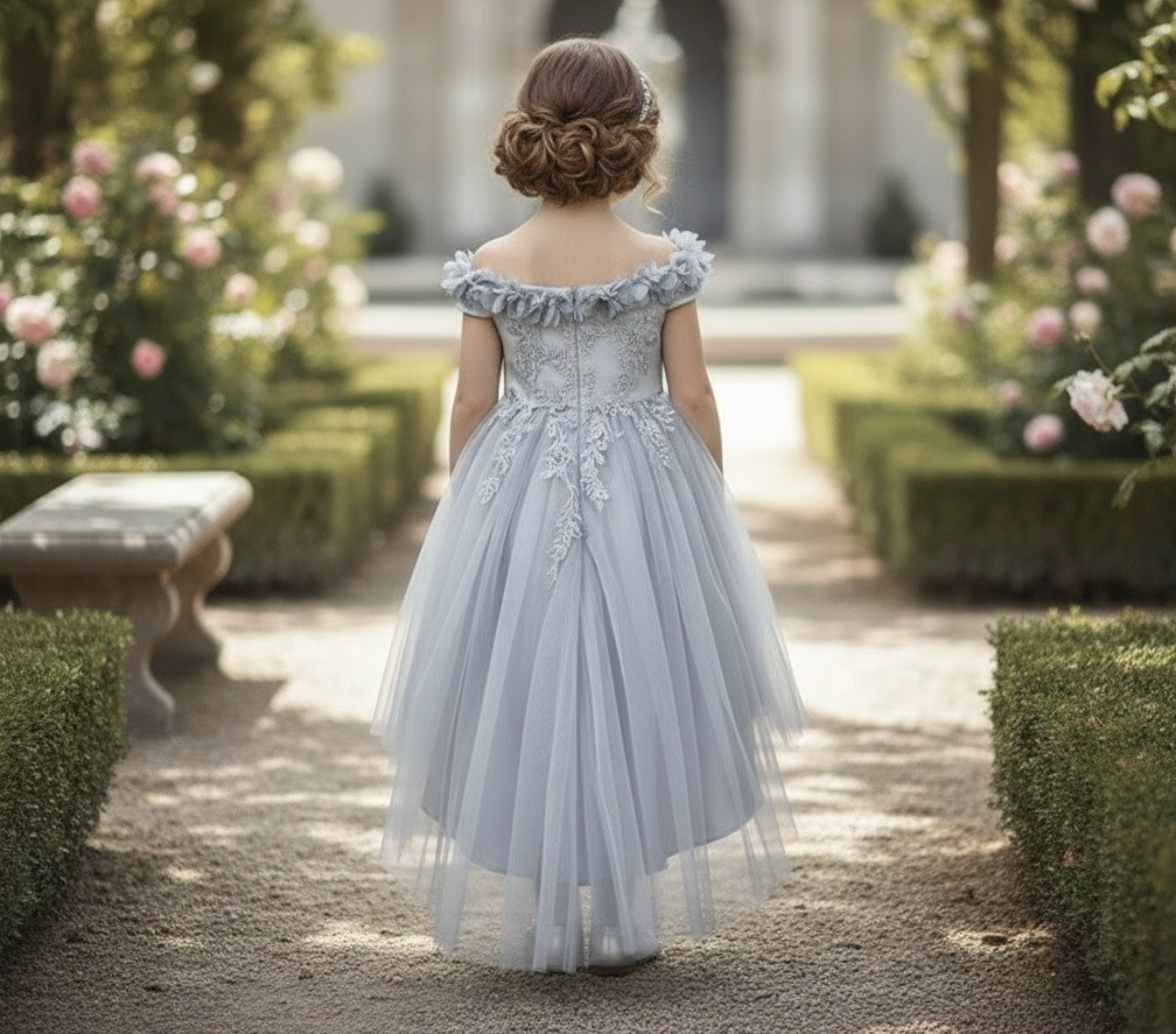 BELLE GOWN SILVER