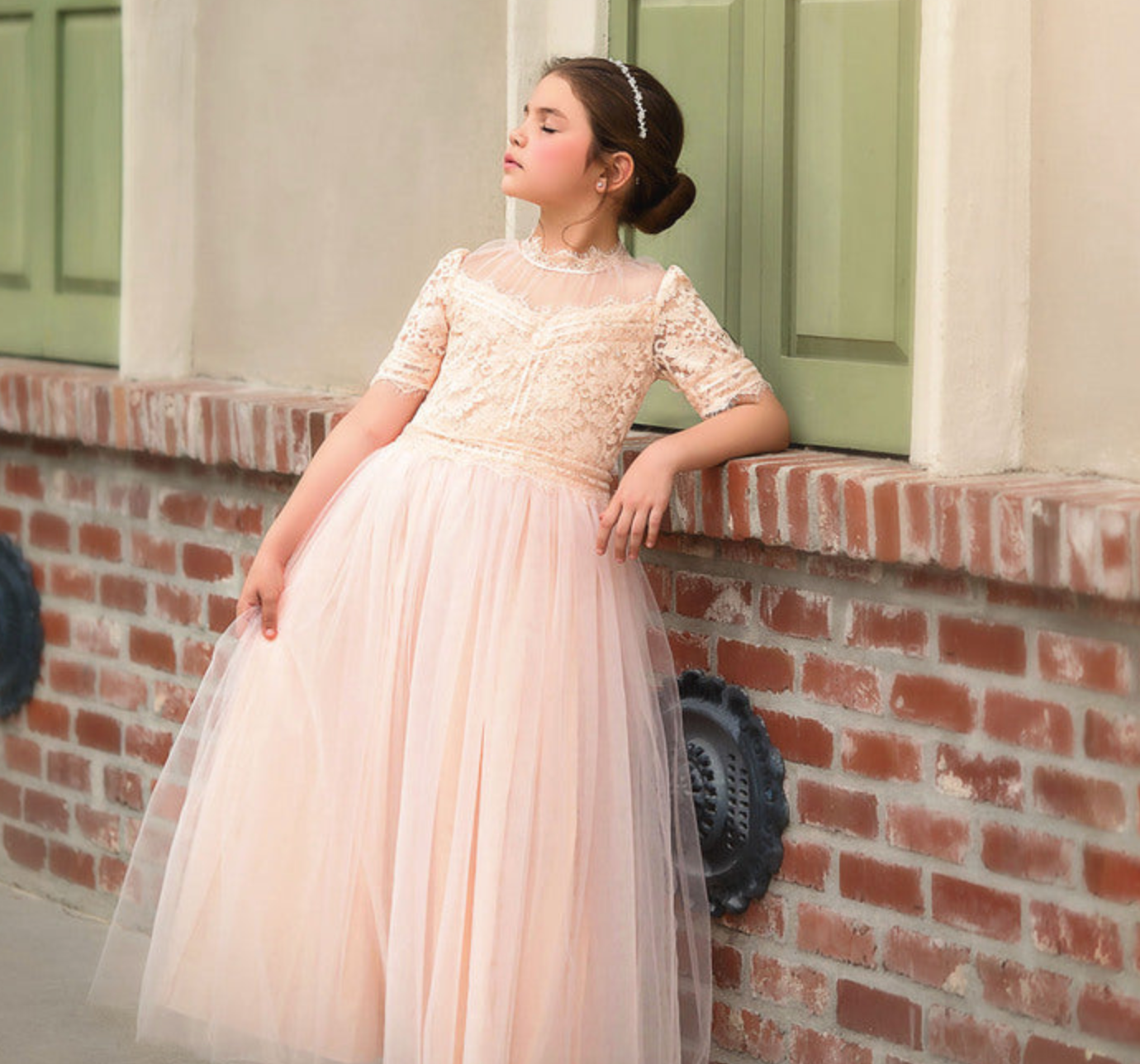 HARMONY GOWN PEACHY PINK
