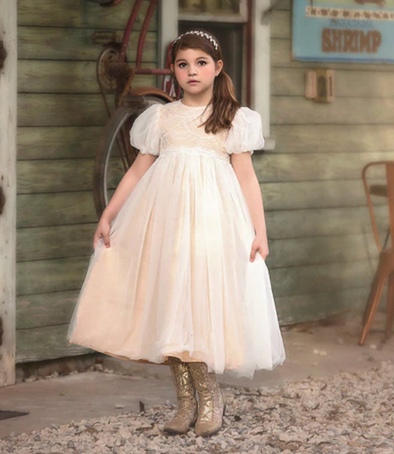 JACQUELINE GOWN CHAMPAGNE