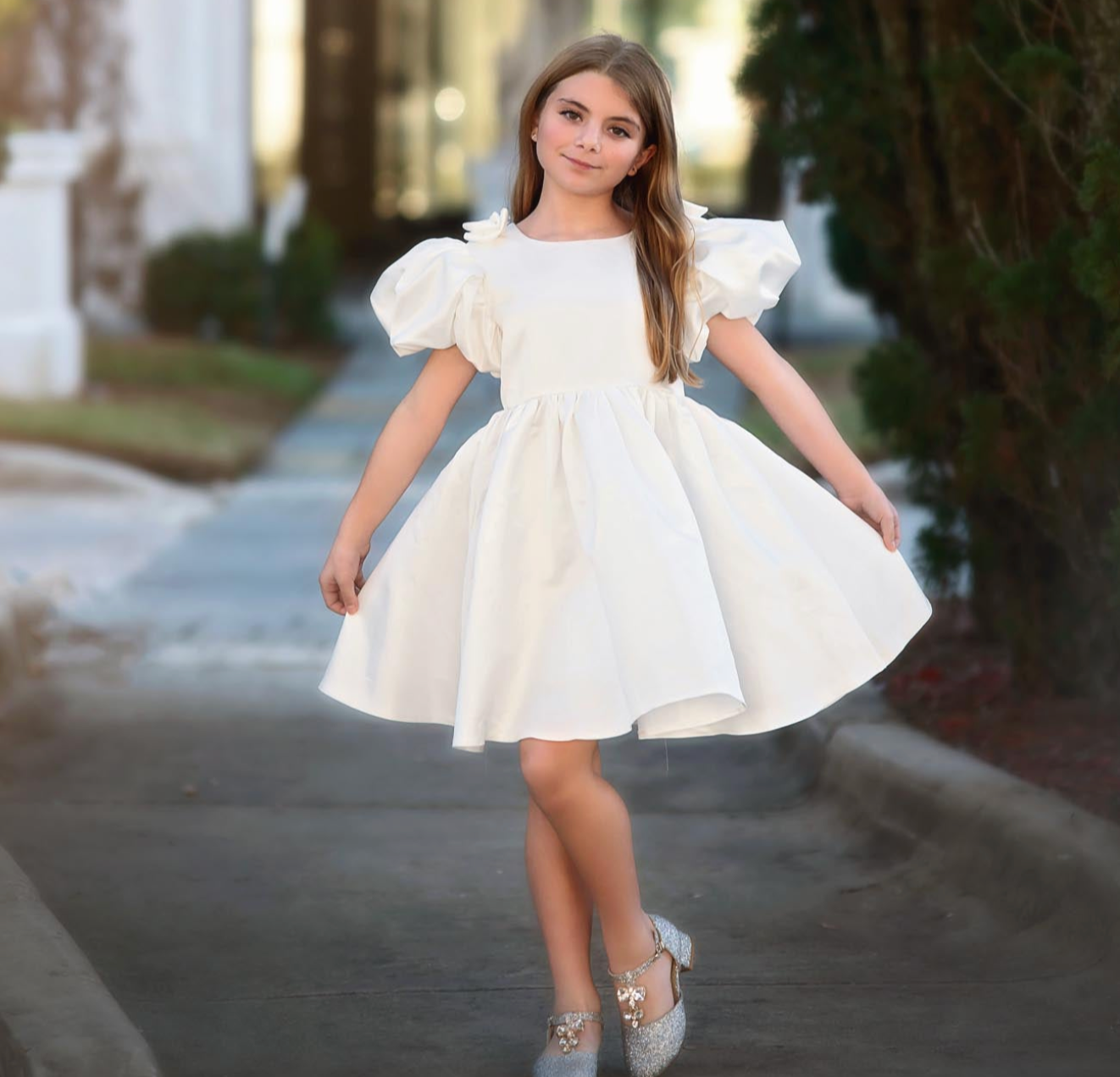 MALIA DRESS WHITE