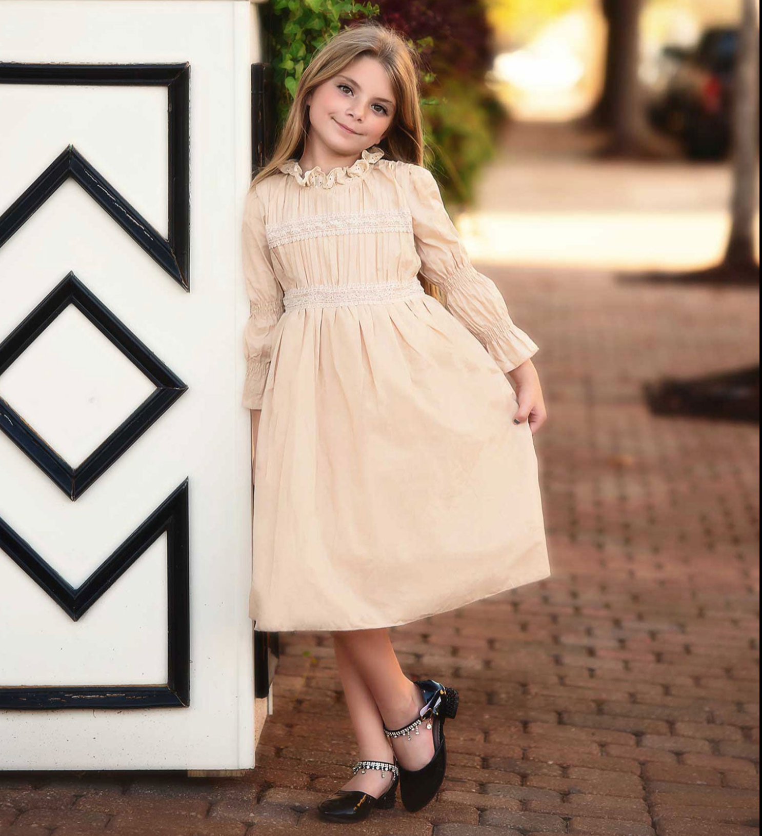 HATTIE DRESS BUTTERSCOTCH