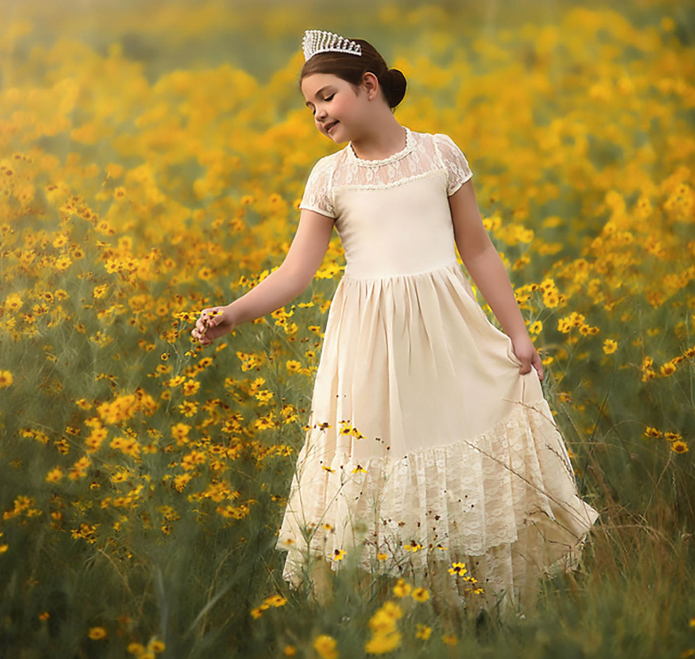 MEGHAN GOWN SUNSHINE