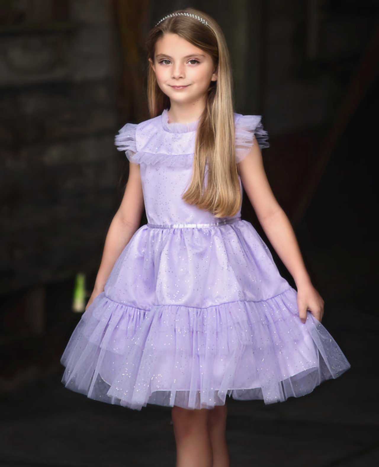 ELODIE DRESS LAVENDER
