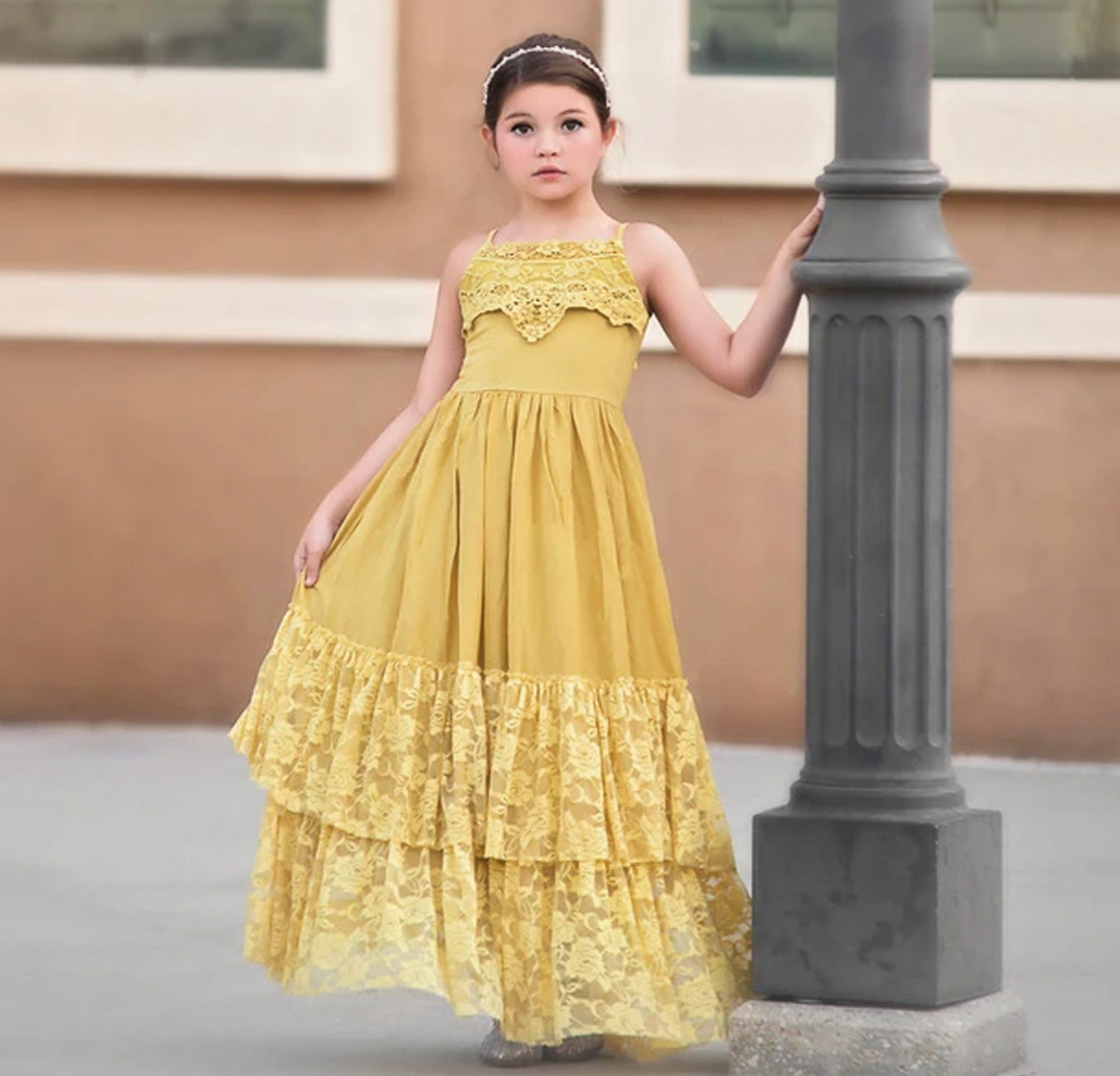 ALEXANDRA MAXI DRESS SUNFLOWER