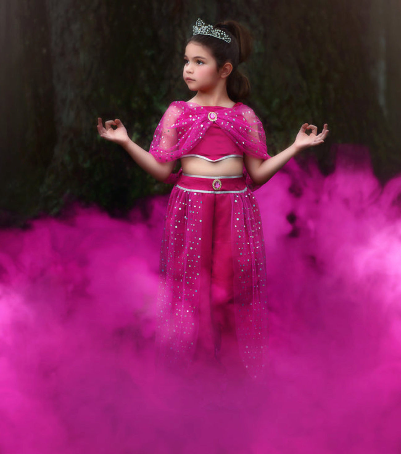 GENIE COSTUME FUCHSIA