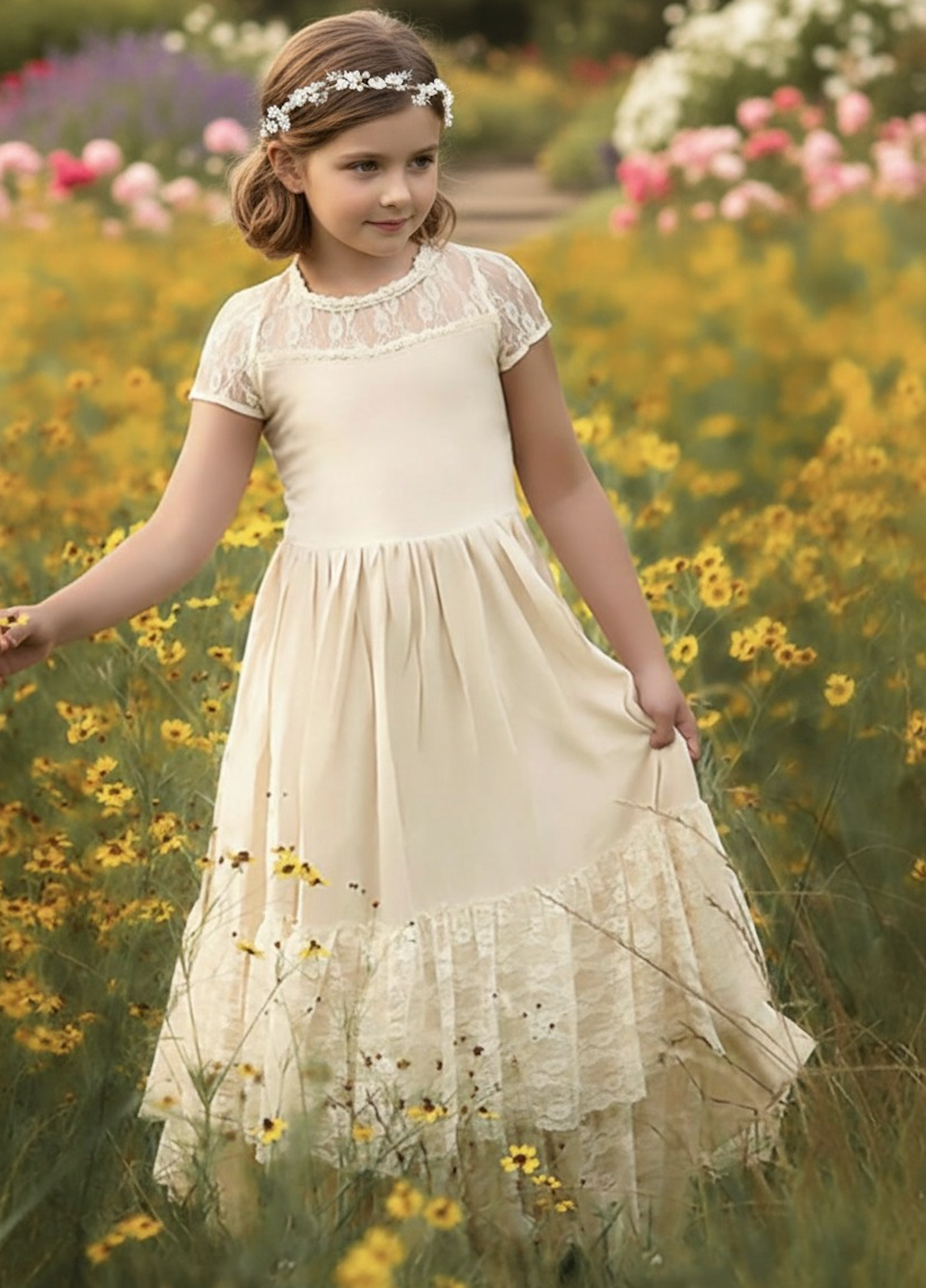 MEGHAN GOWN SUNSHINE