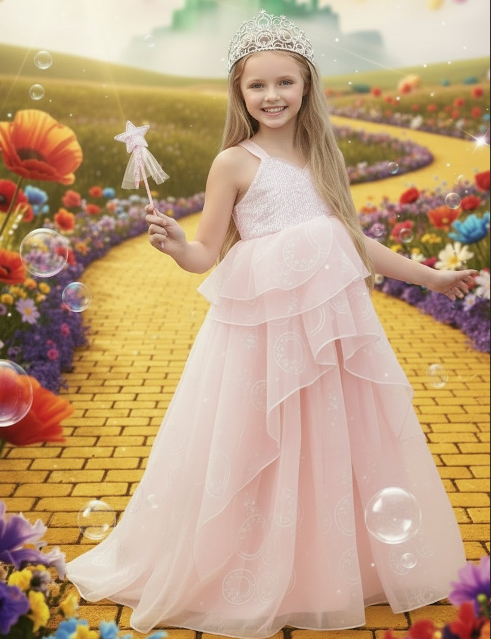 PRINCESS STARBELLE DRESS & WAND SET