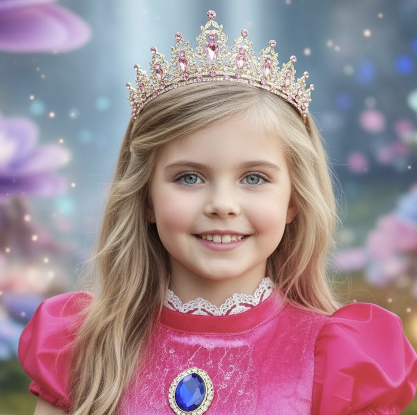 PRINCESS NATALIA TIARA PINK