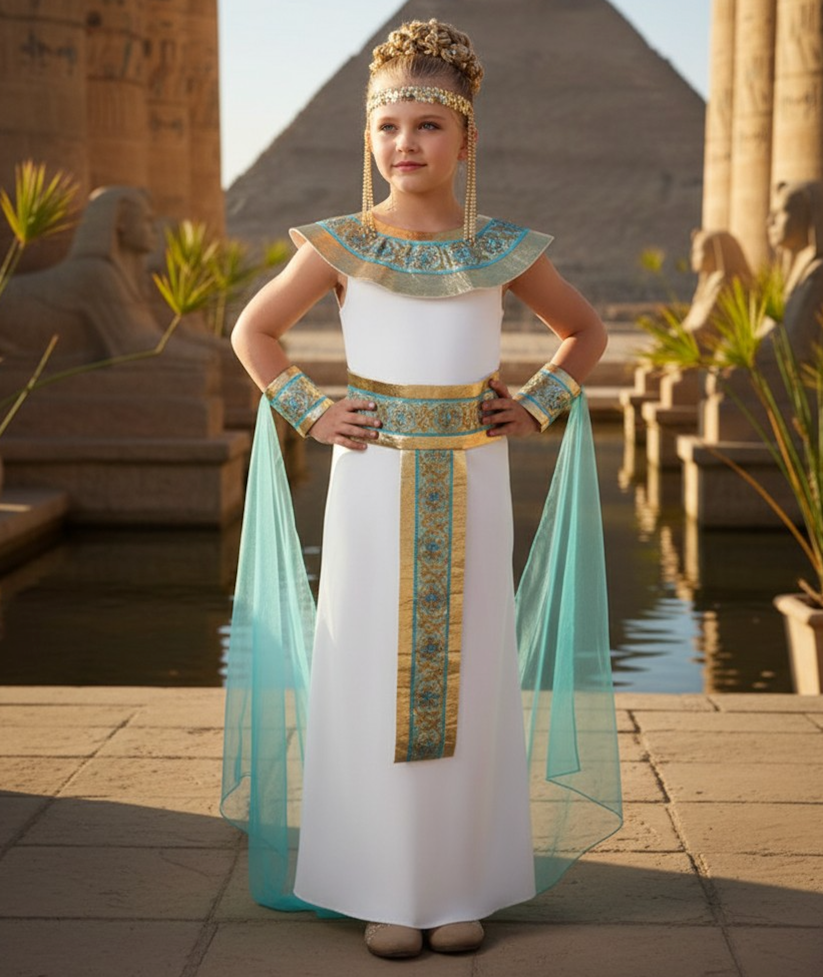 EGYPTIAN QUEEN 6 PC SET