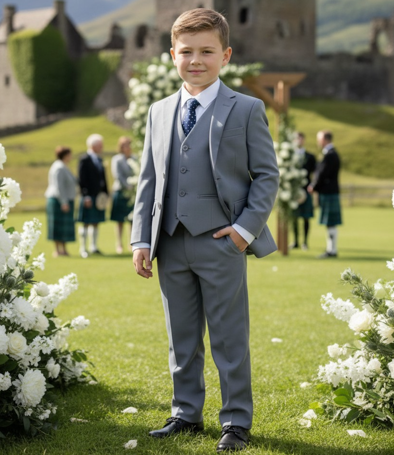 MANCHESTER SUIT GRAY