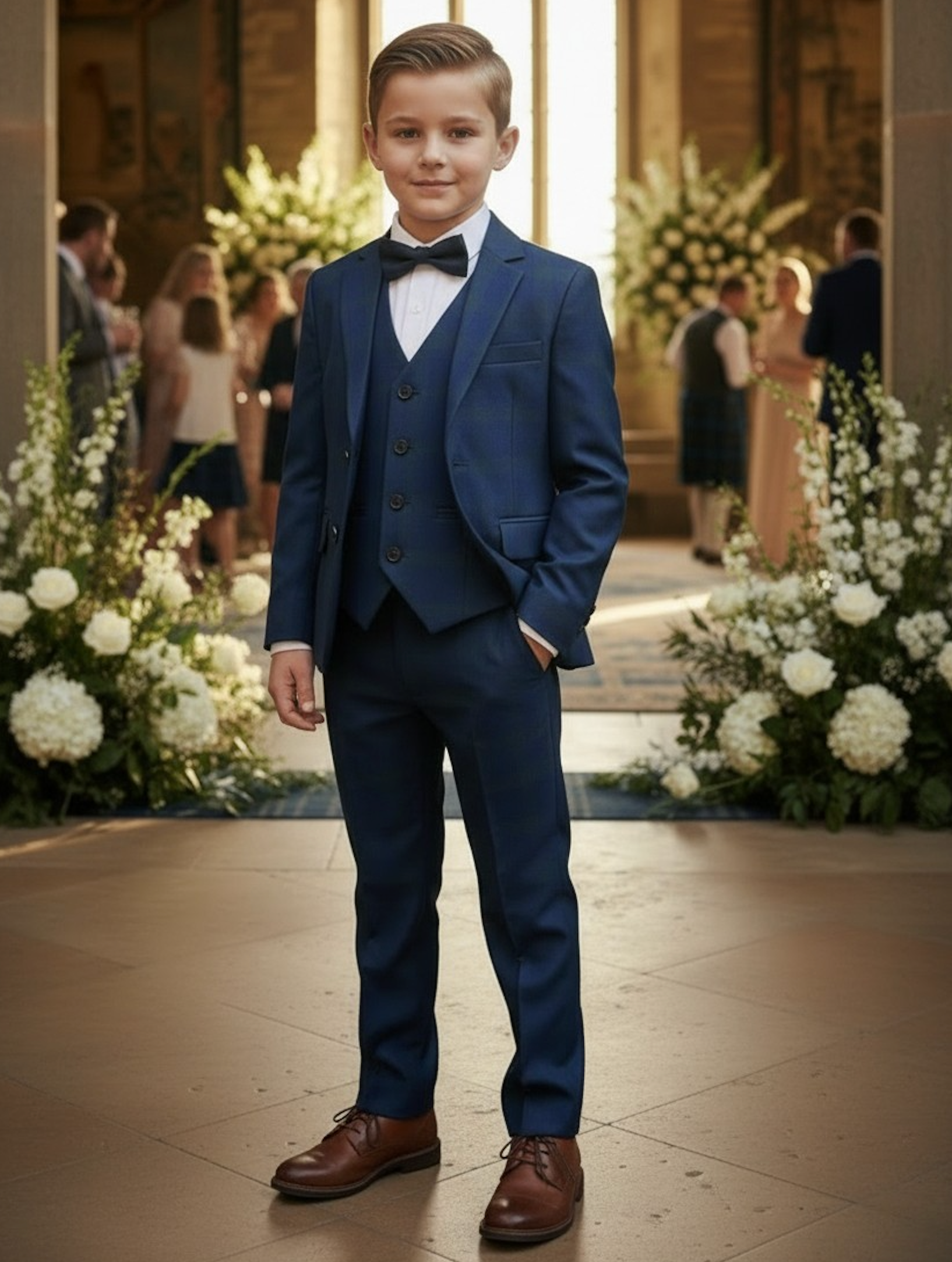 LIVINGSTON TARTAN 3PC. SUIT