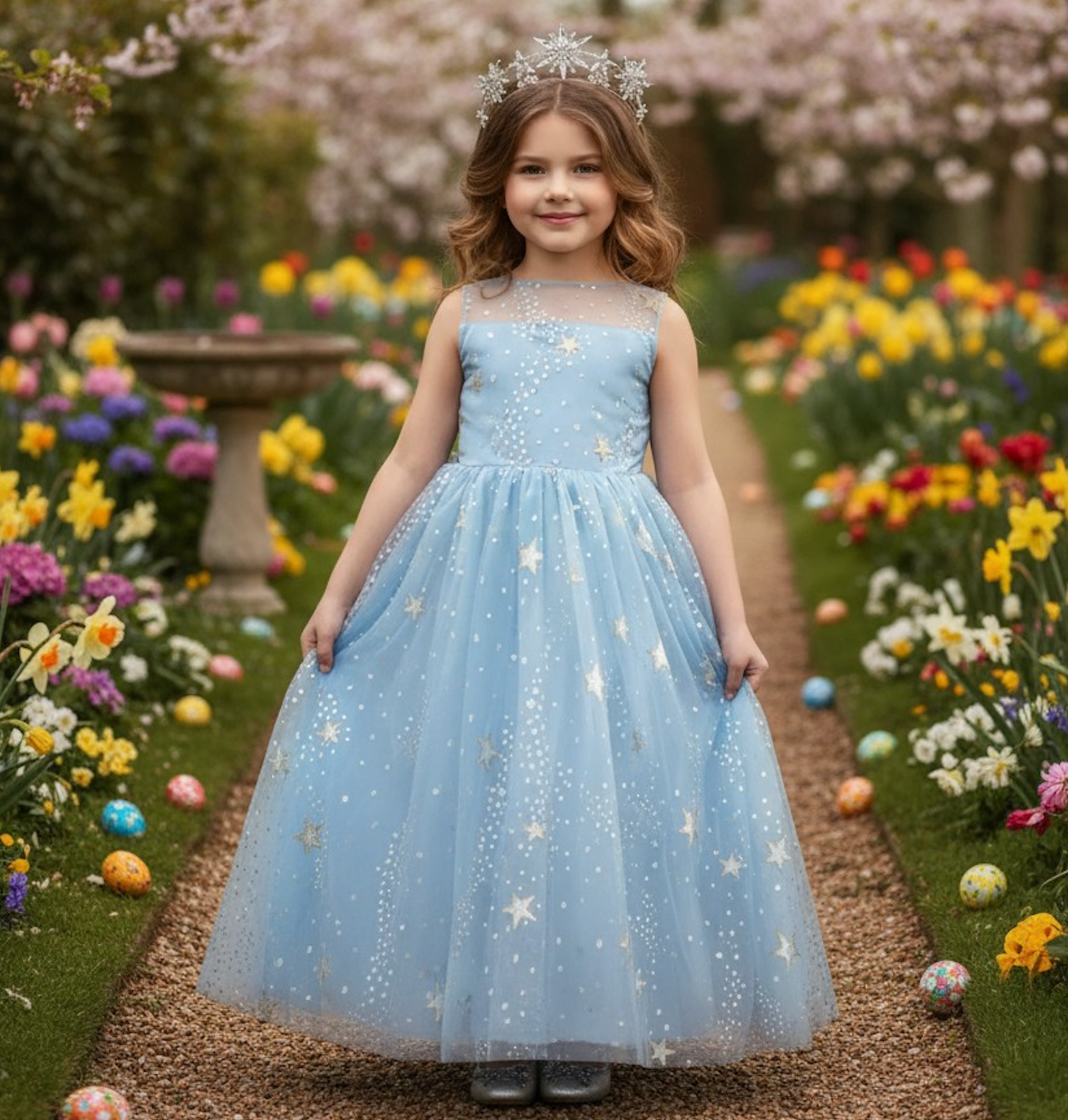 ANTOINETTE GOWN LIGHT BLUE