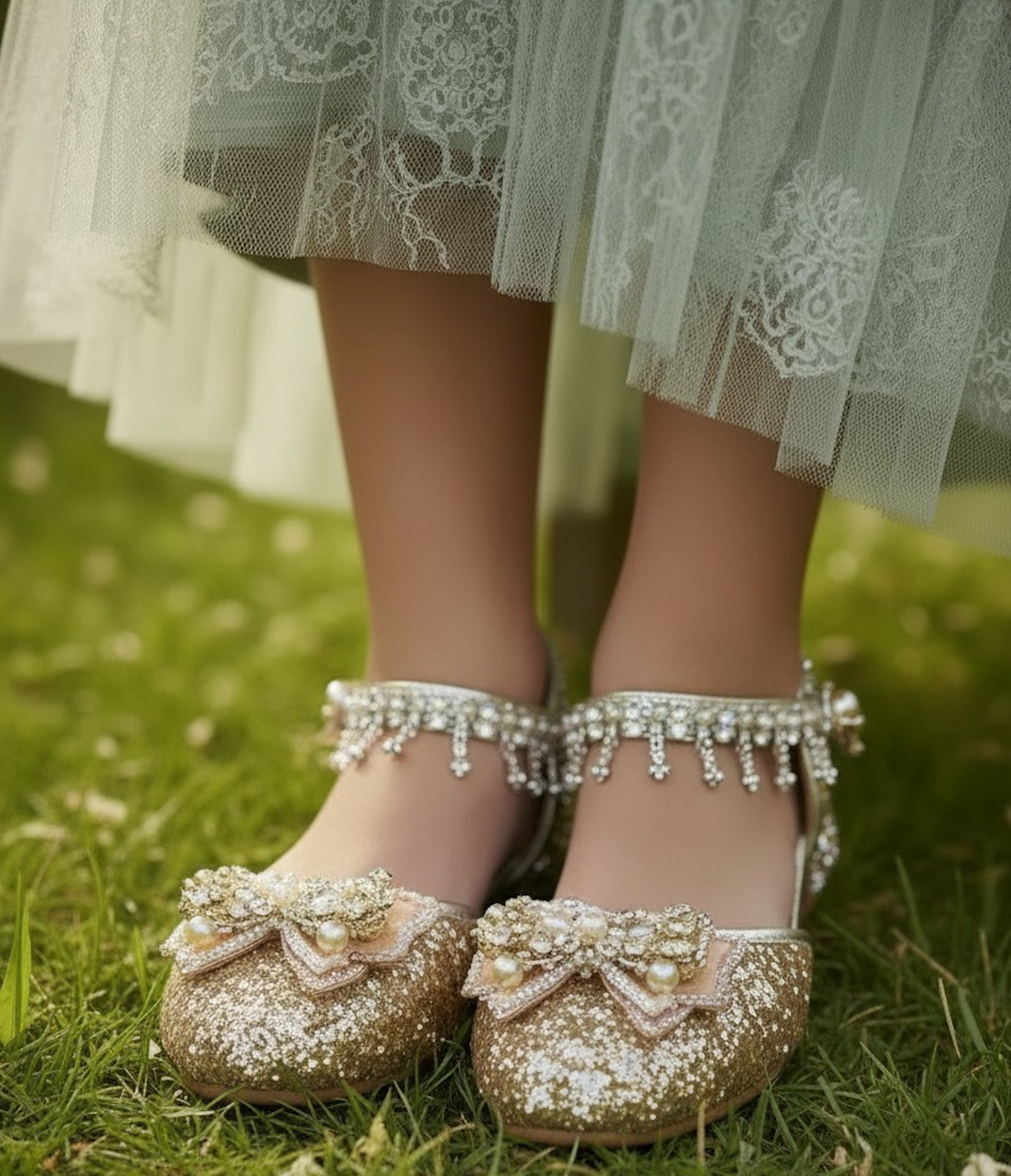 GOLD REGAL PRINCESS SHOE