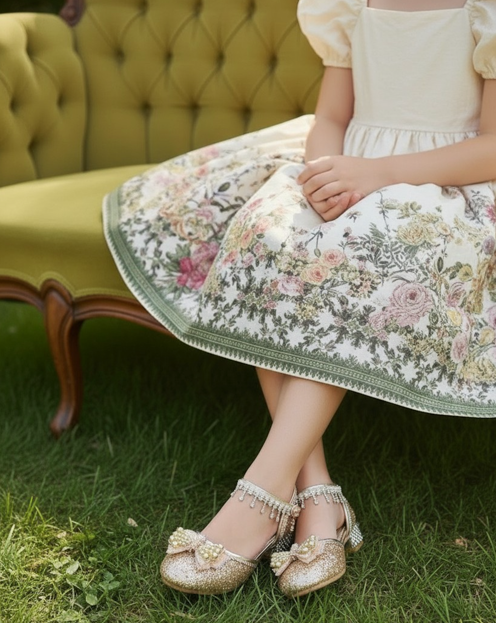 GOLD REGAL PRINCESS SHOE