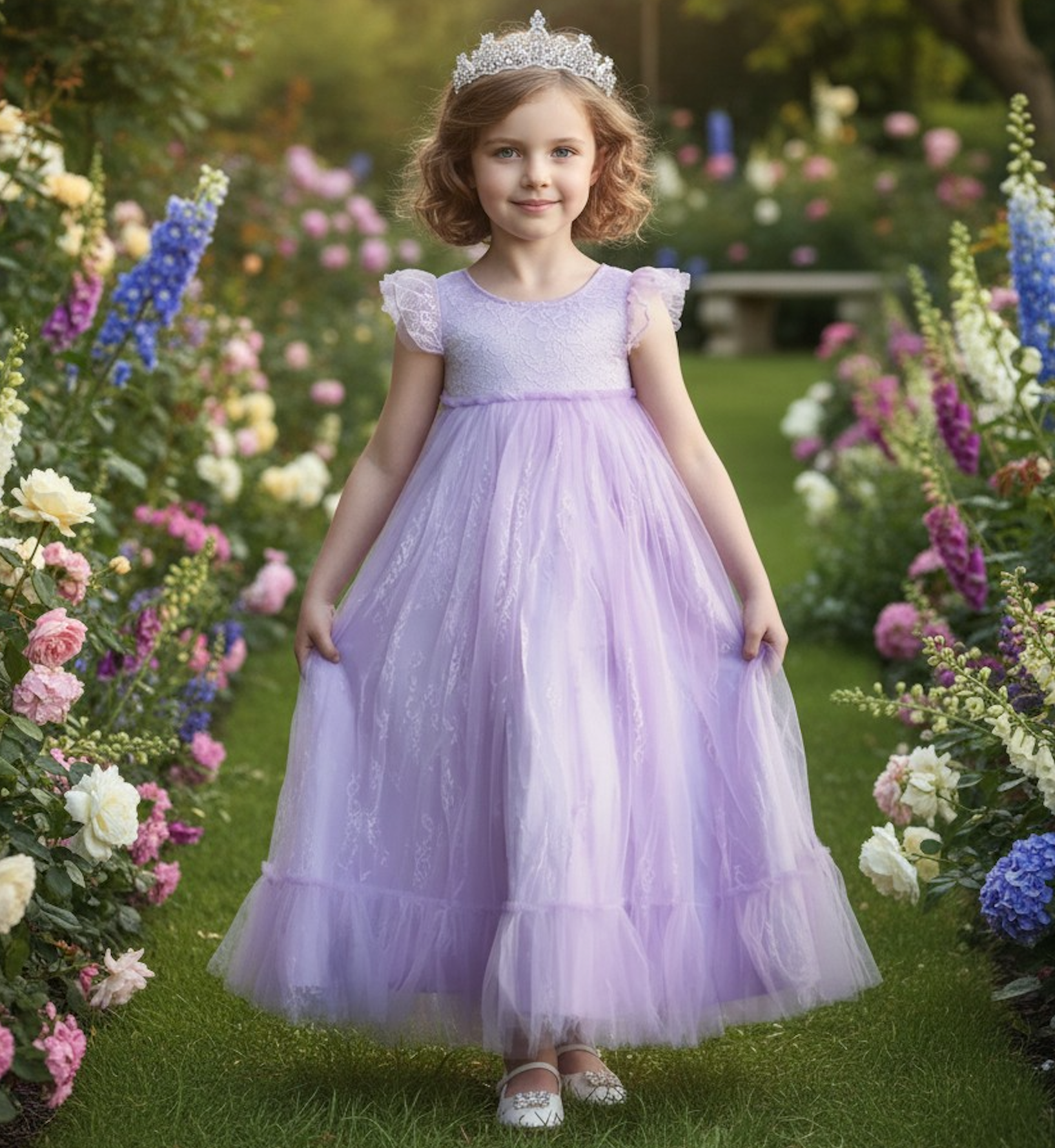 CLARA GOWN LAVENDER