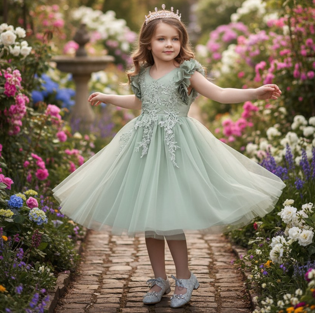 trish scully green dress BIANCA SAGE 2 25fwflow