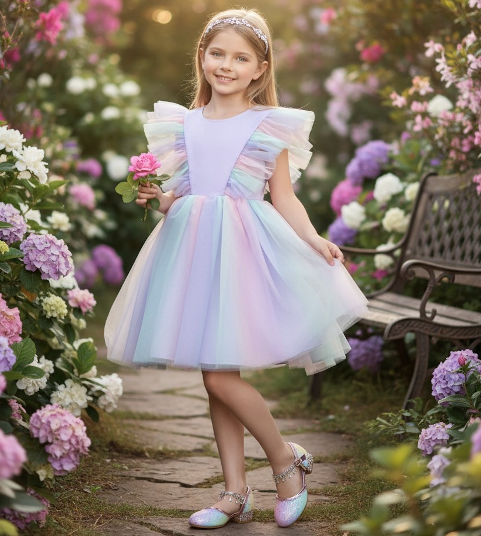 MILLY DRESS WATERCOLORS