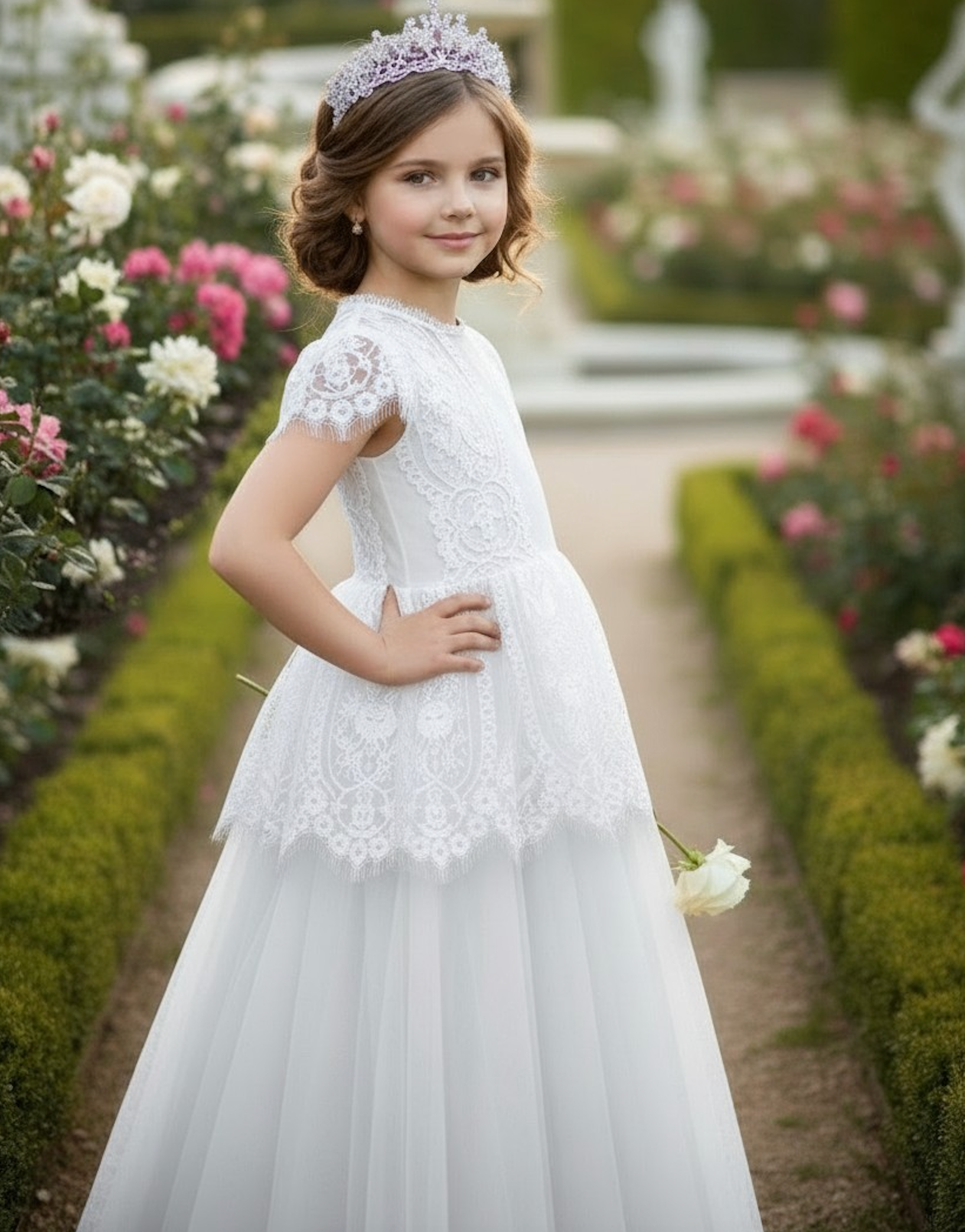 GWENDOLYN GOWN WHITE
