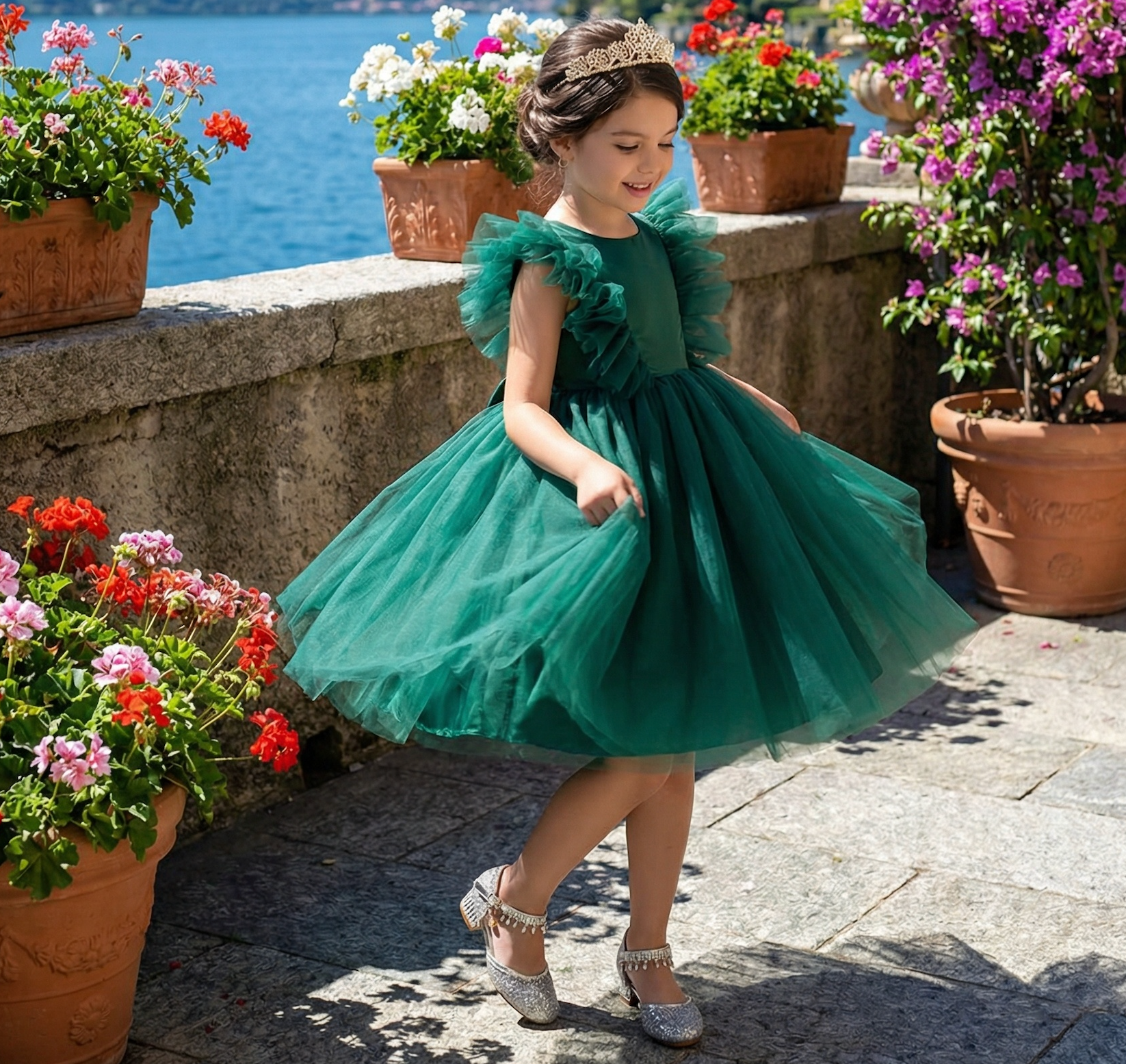 MILLY DRESS EMERALD