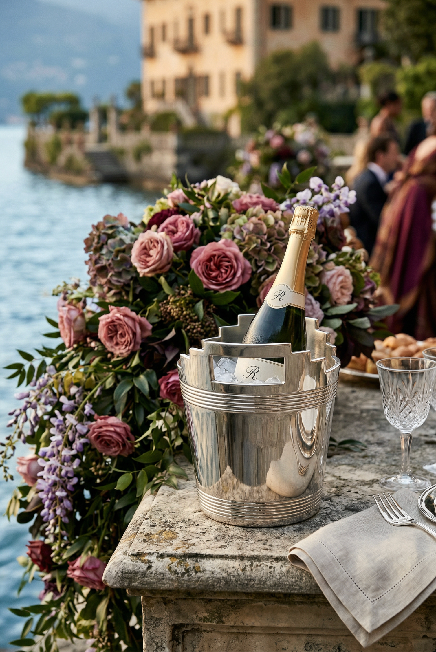 SILVER PLATED UPPINGHAM CHAMPAGNE BUCKET
