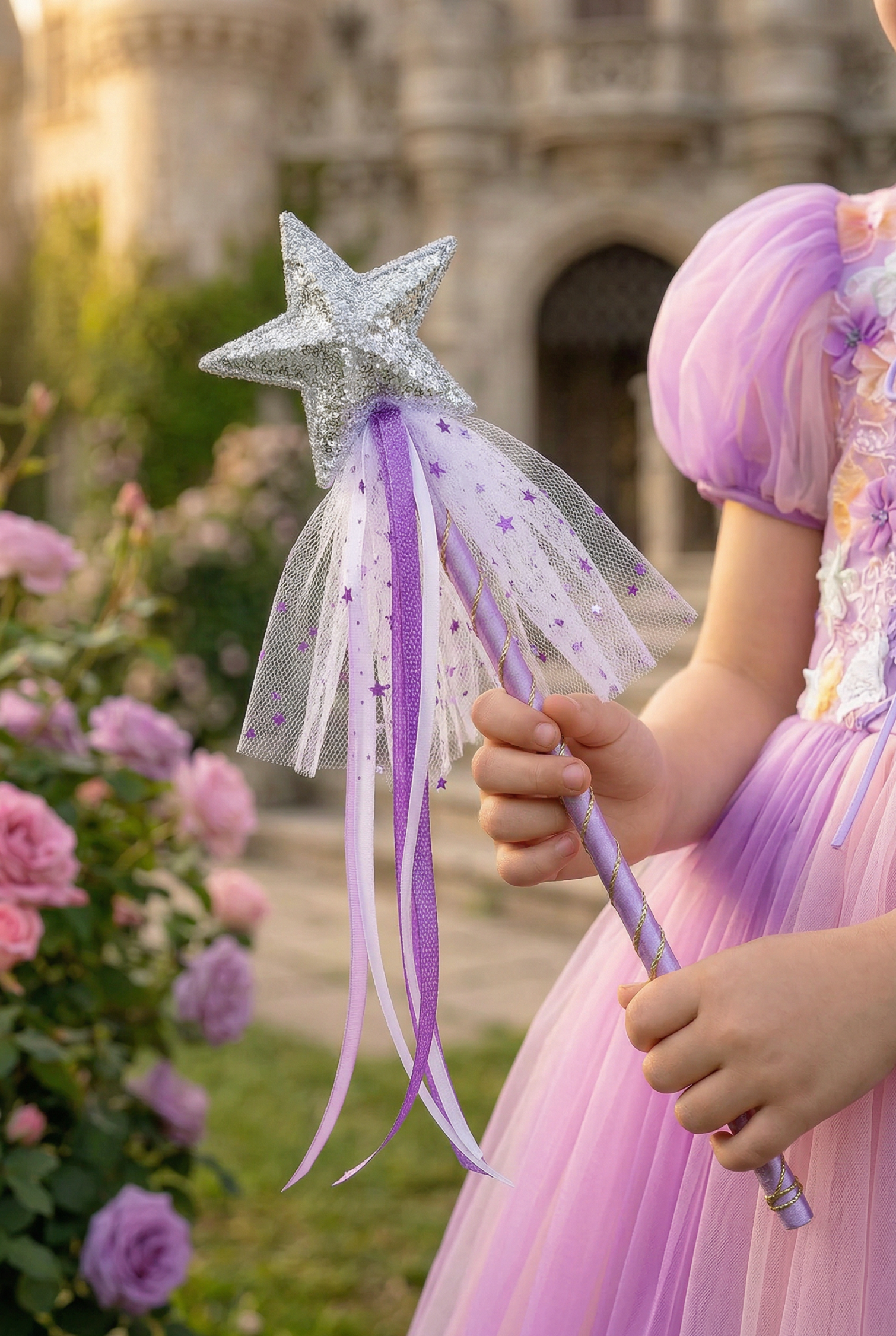 SHOOTING STAR WAND PURPLE