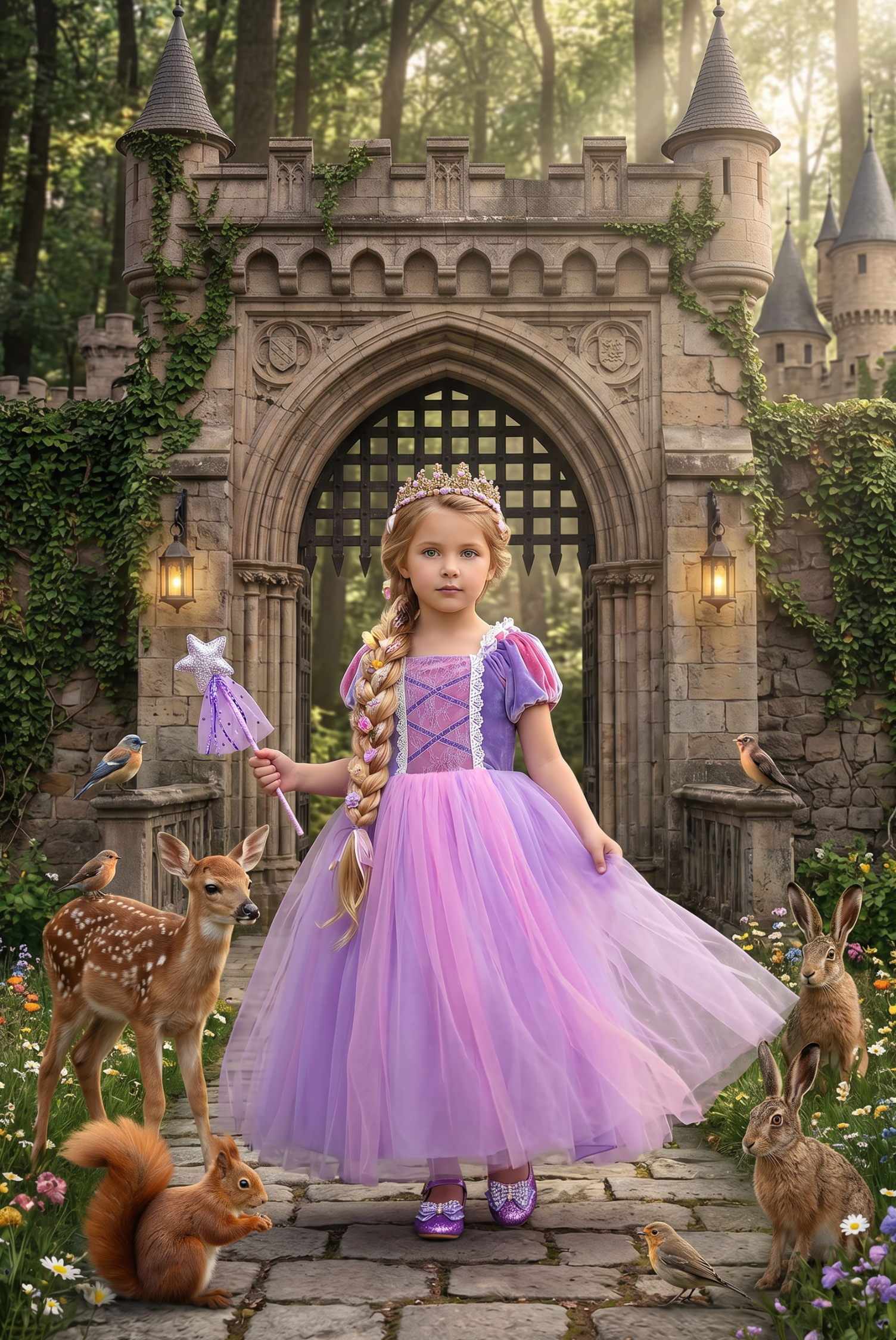 MAGICAL BUTTERFLY SHOE PURPLE
