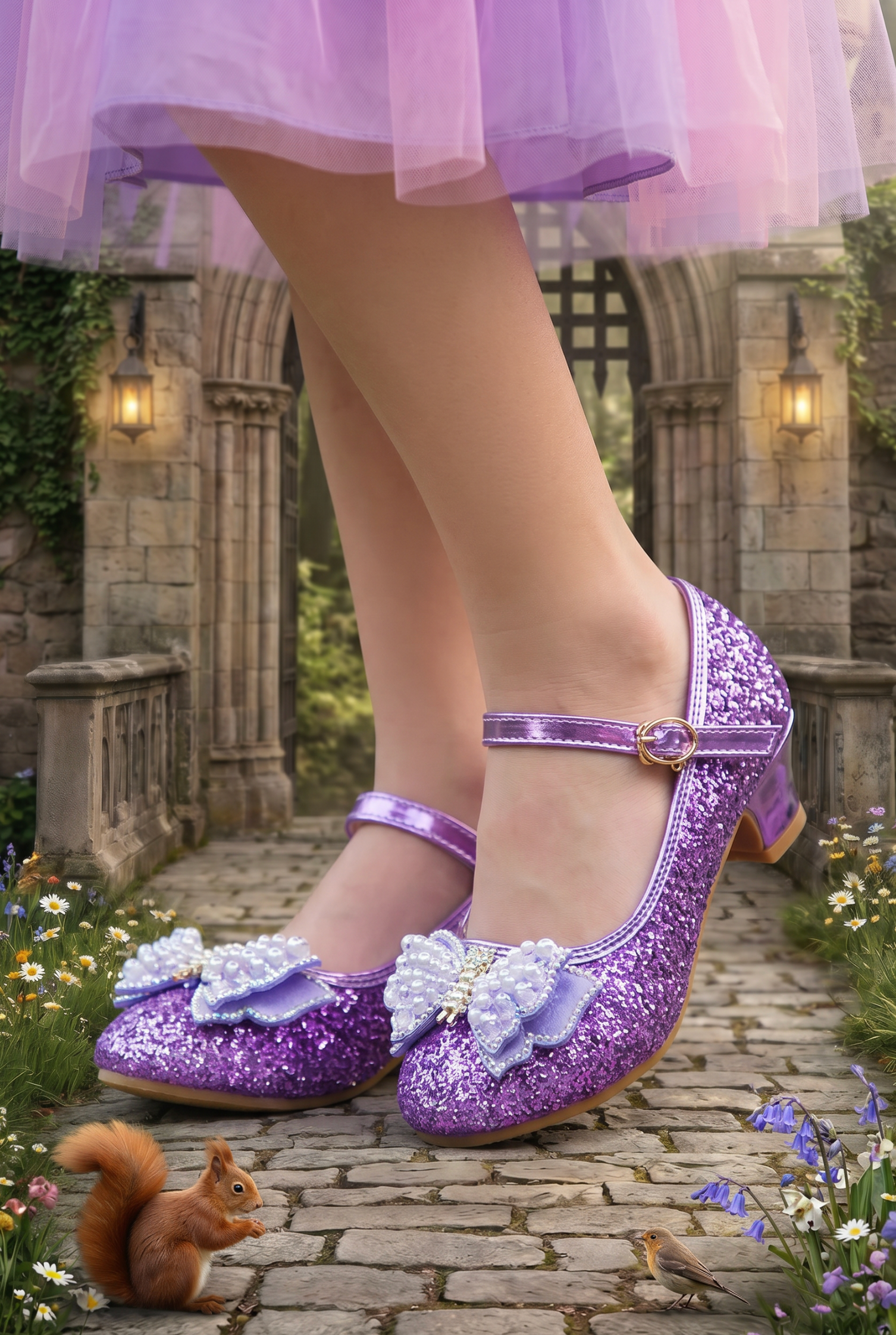 MAGICAL BUTTERFLY SHOE PURPLE