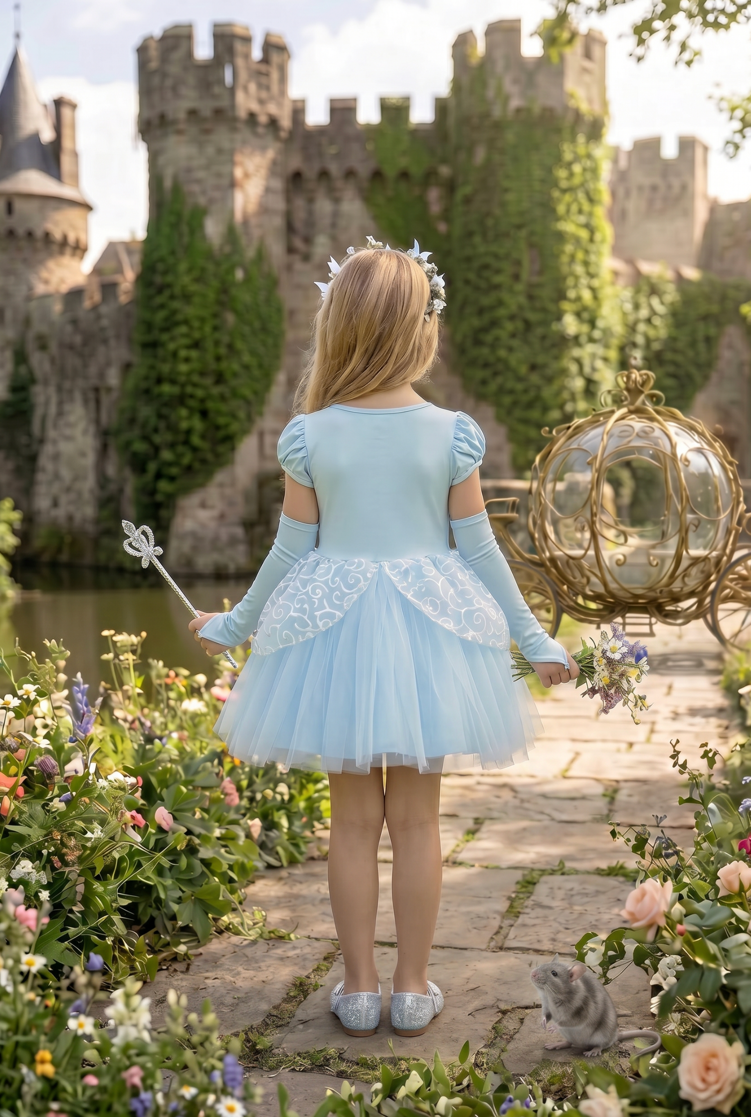 PRINCESS ADELINE MINI DRESS & GLOVES SET