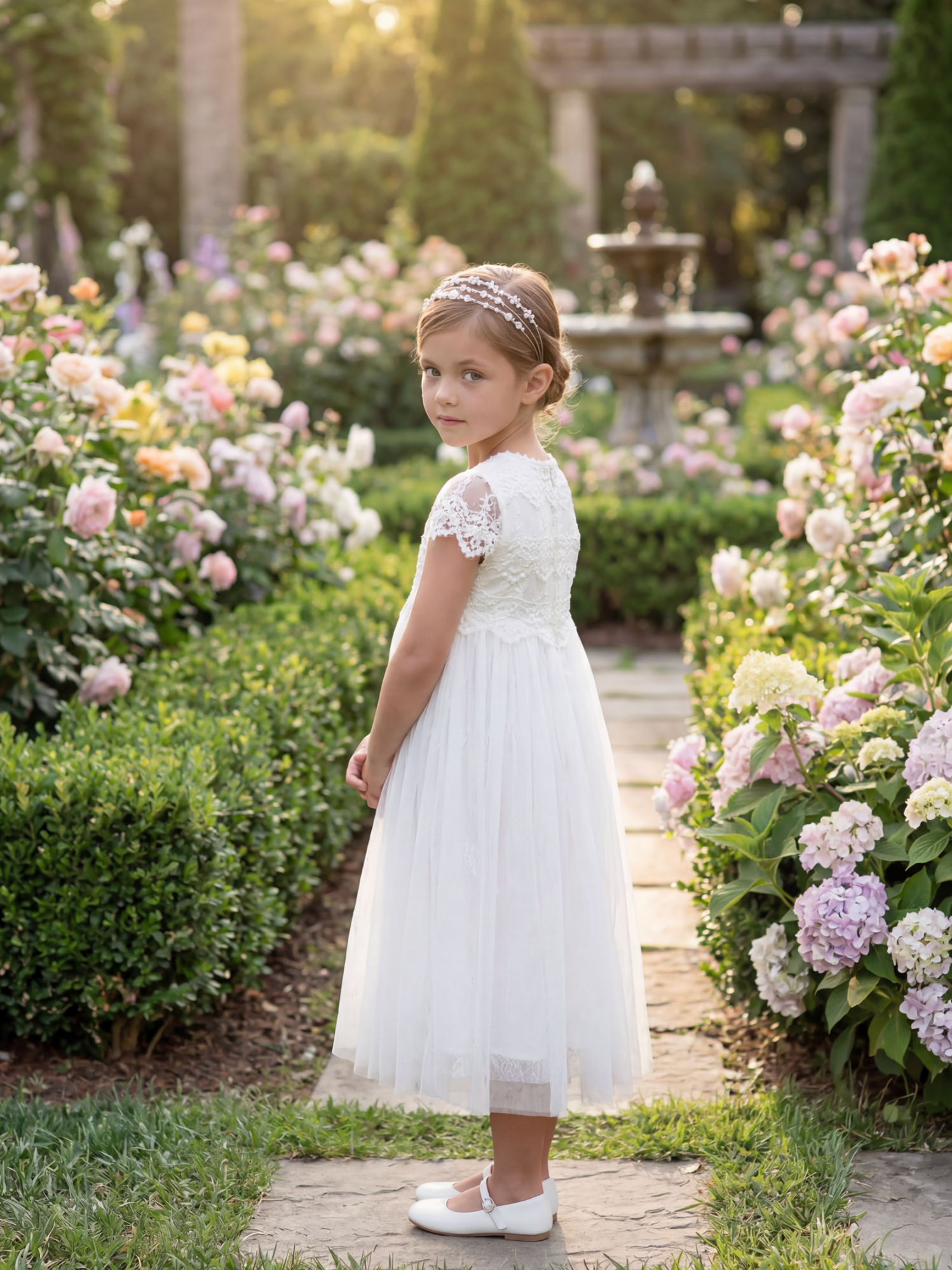 KATRINA DRESS WHITE