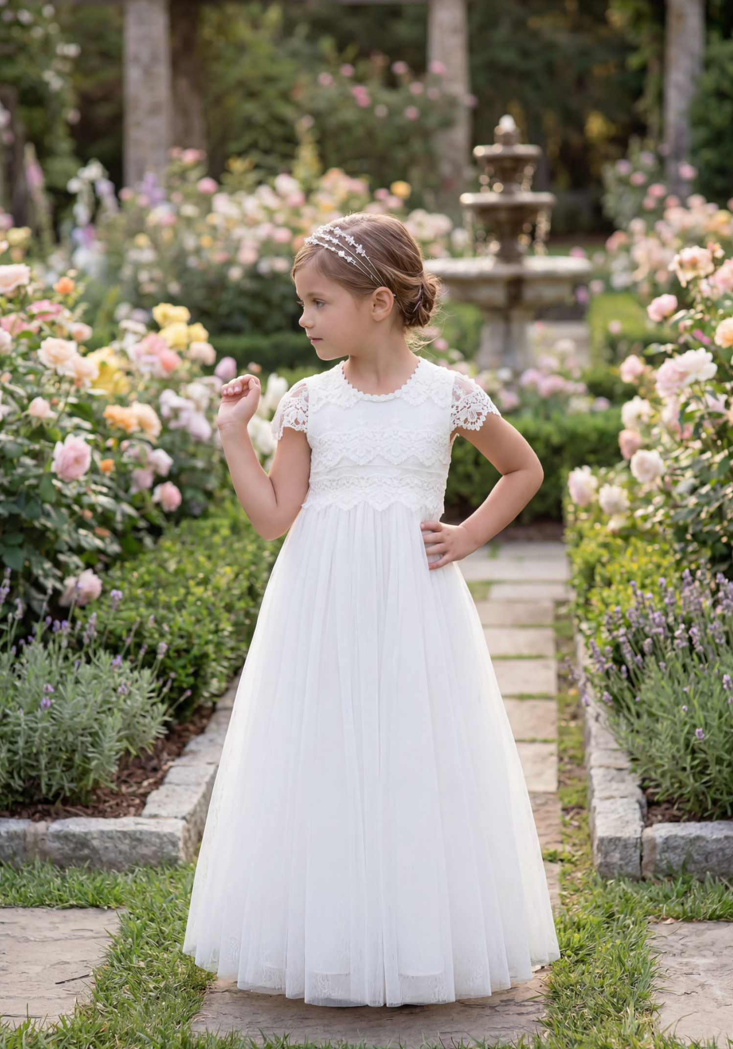 KATRINA GOWN WHITE