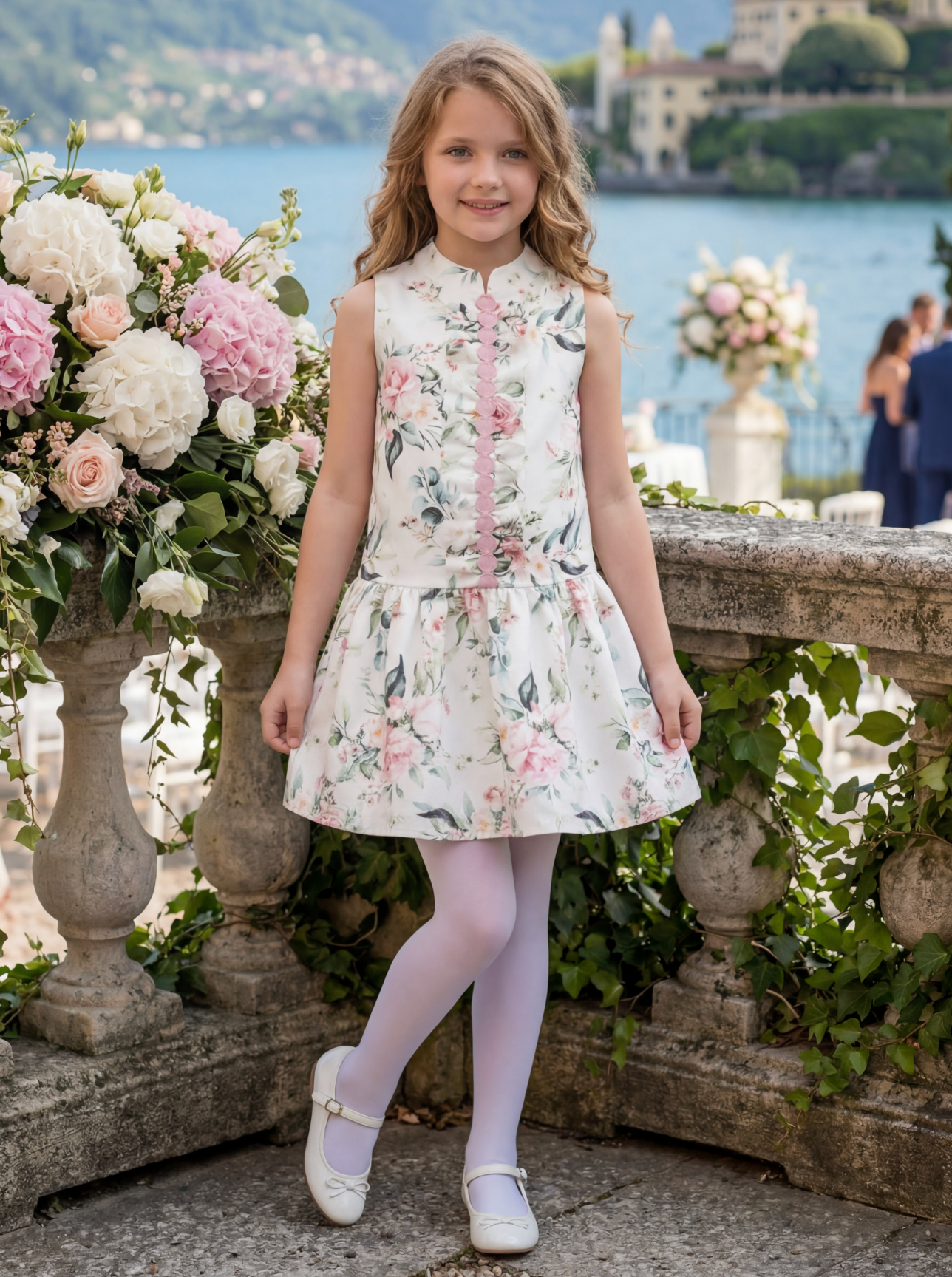 ADA DRESS IVORY FLORAL