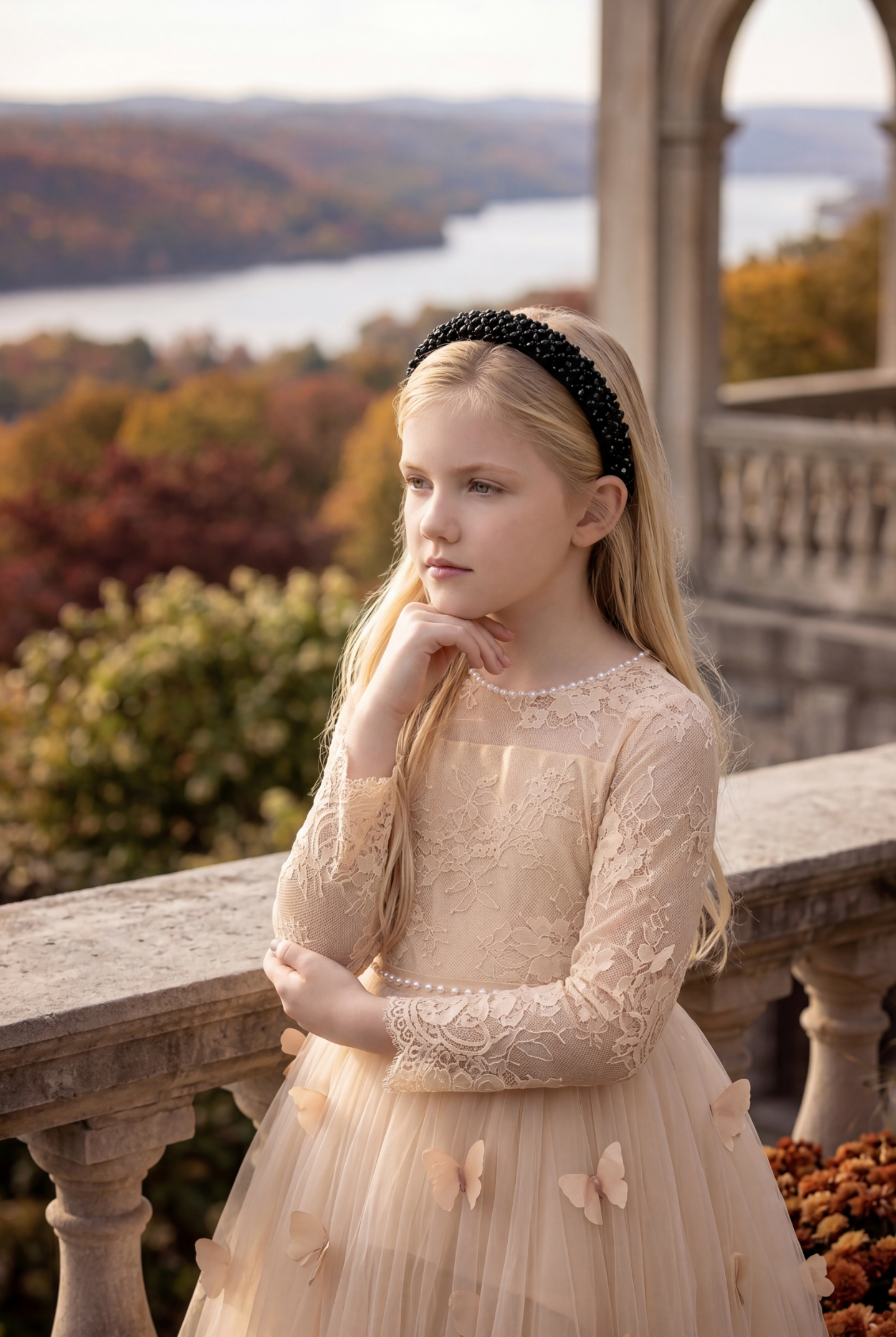 MARIPOSA GOWN CHAMPAGNE