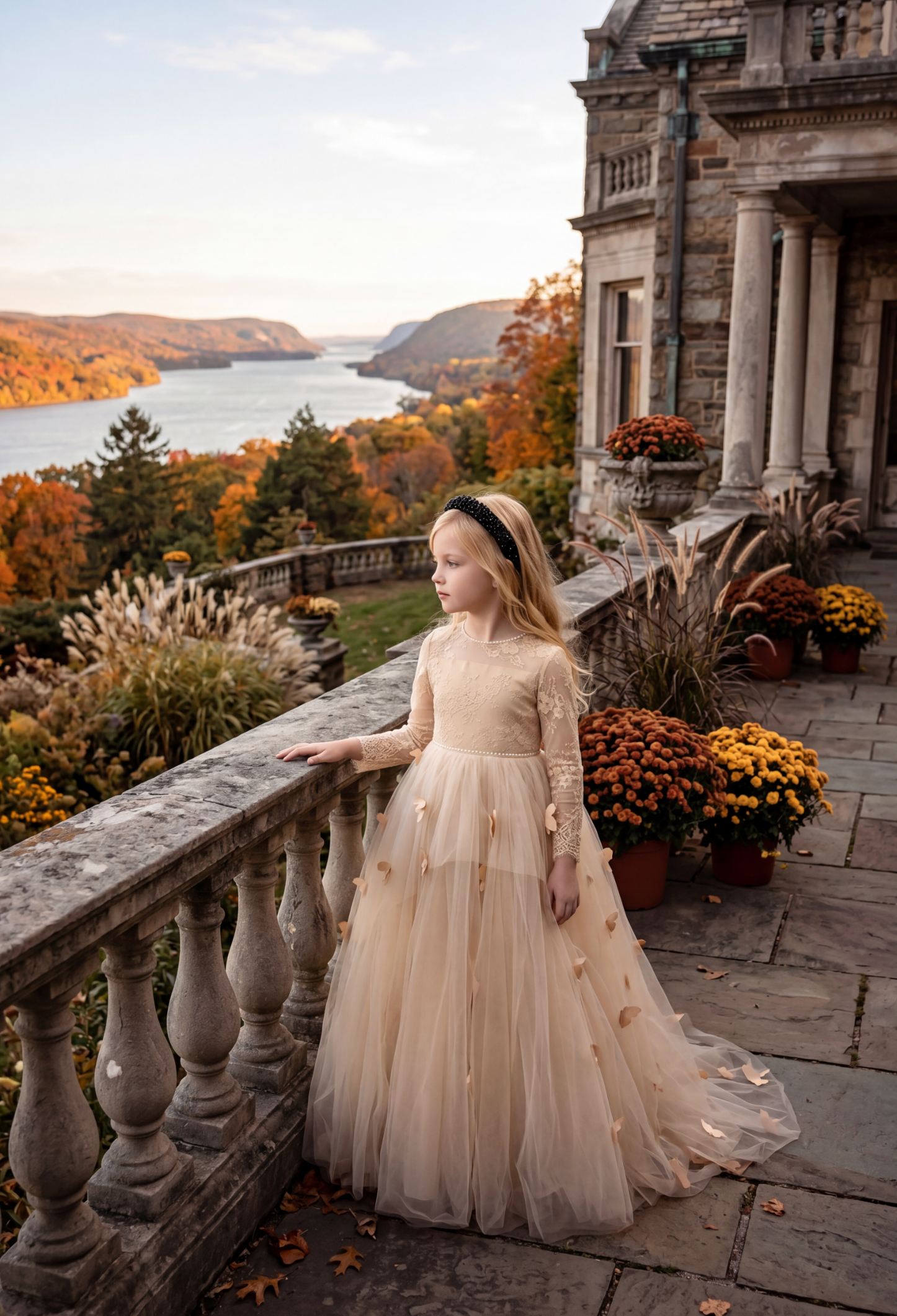 MARIPOSA GOWN CHAMPAGNE