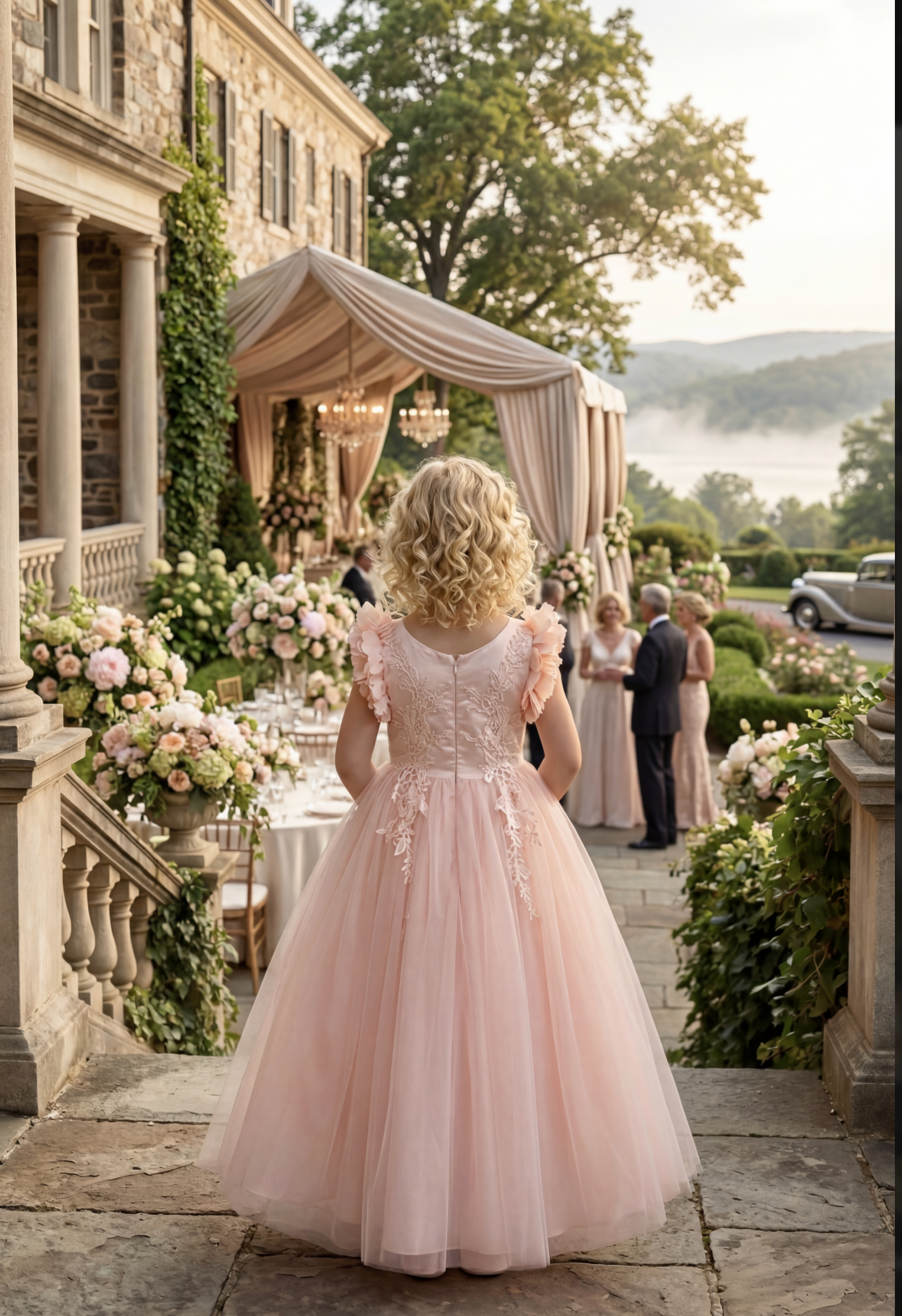 BIANCA GOWN PEACHY PINK