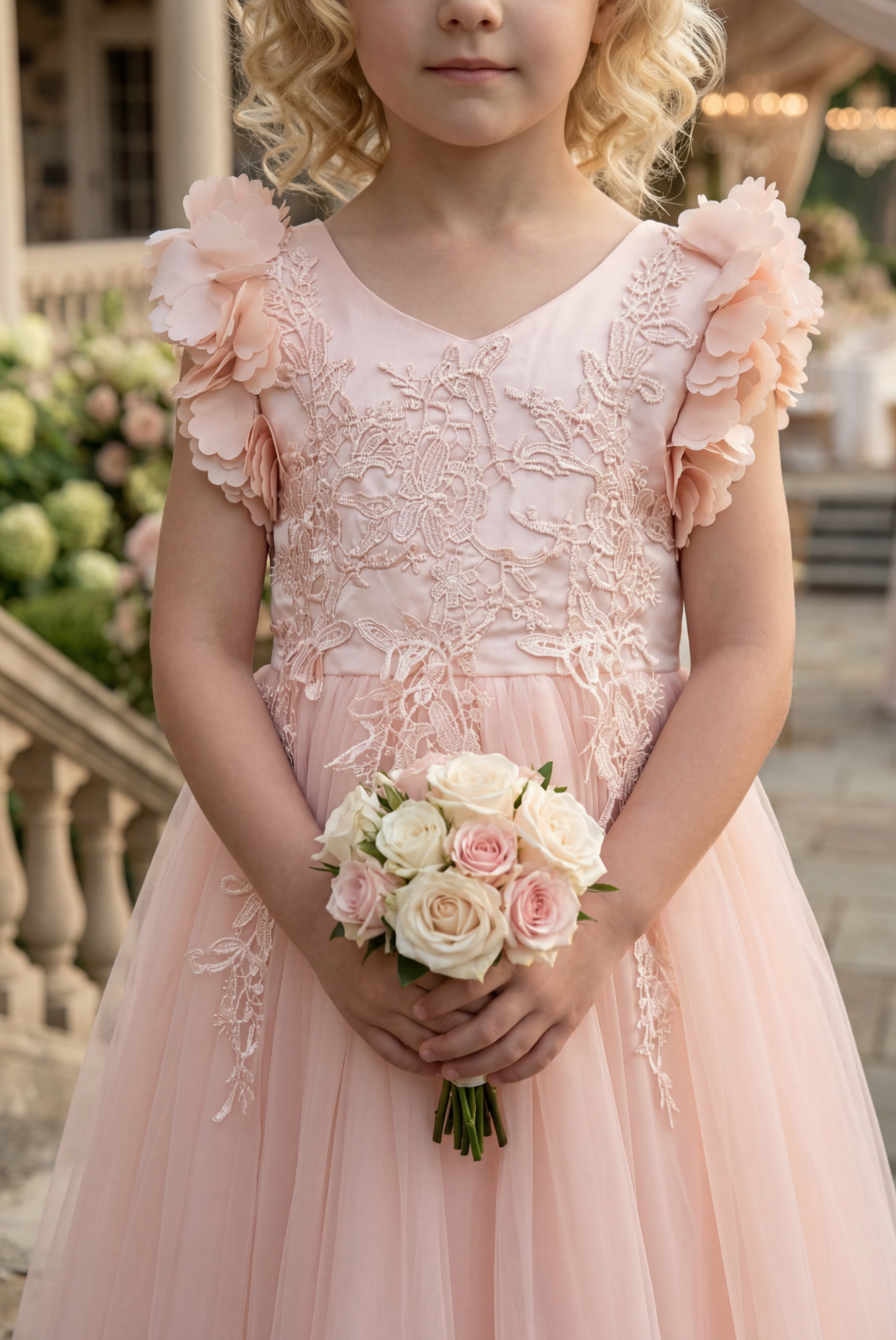 BIANCA GOWN PEACHY PINK