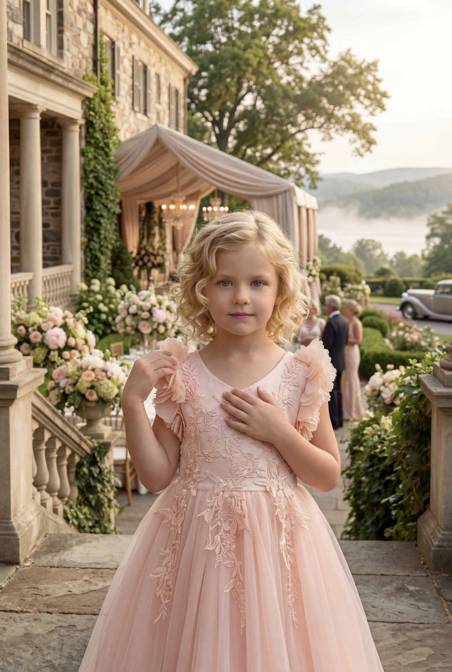 BIANCA GOWN PEACHY PINK