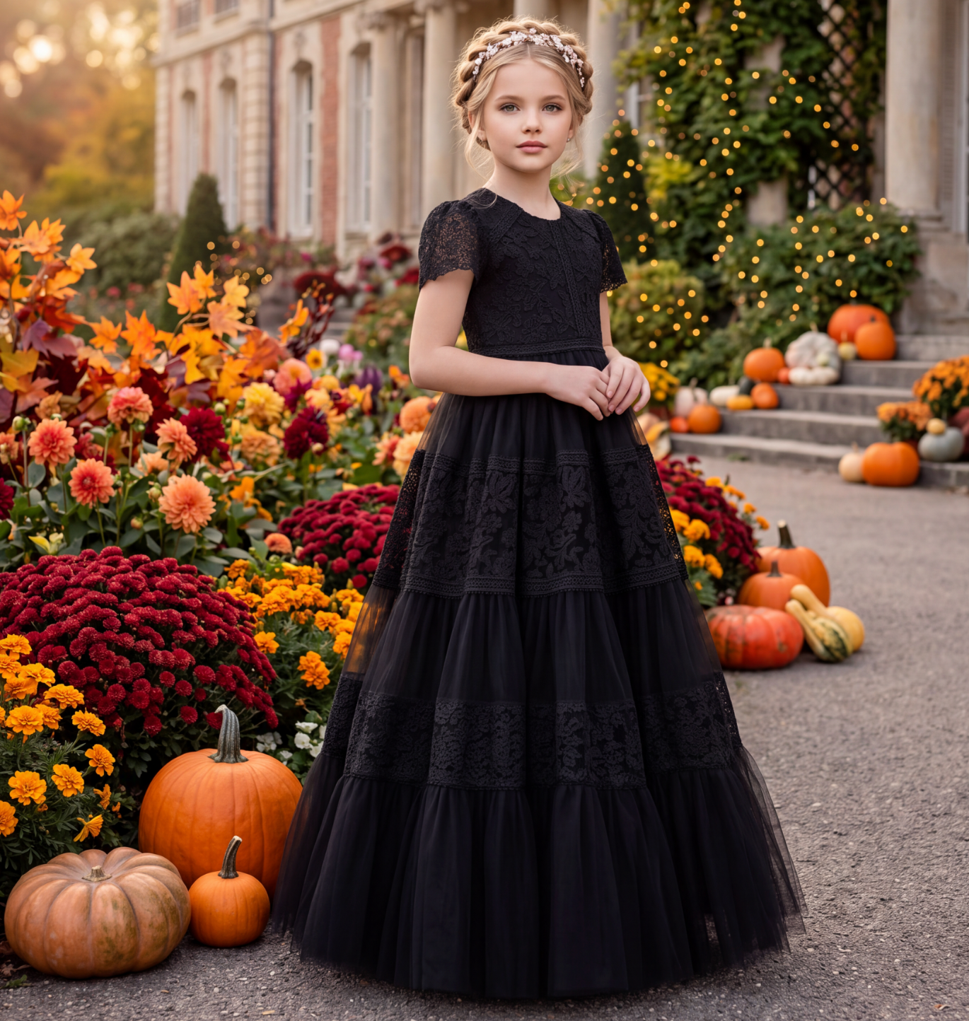 CATERINA DRESS BLACK