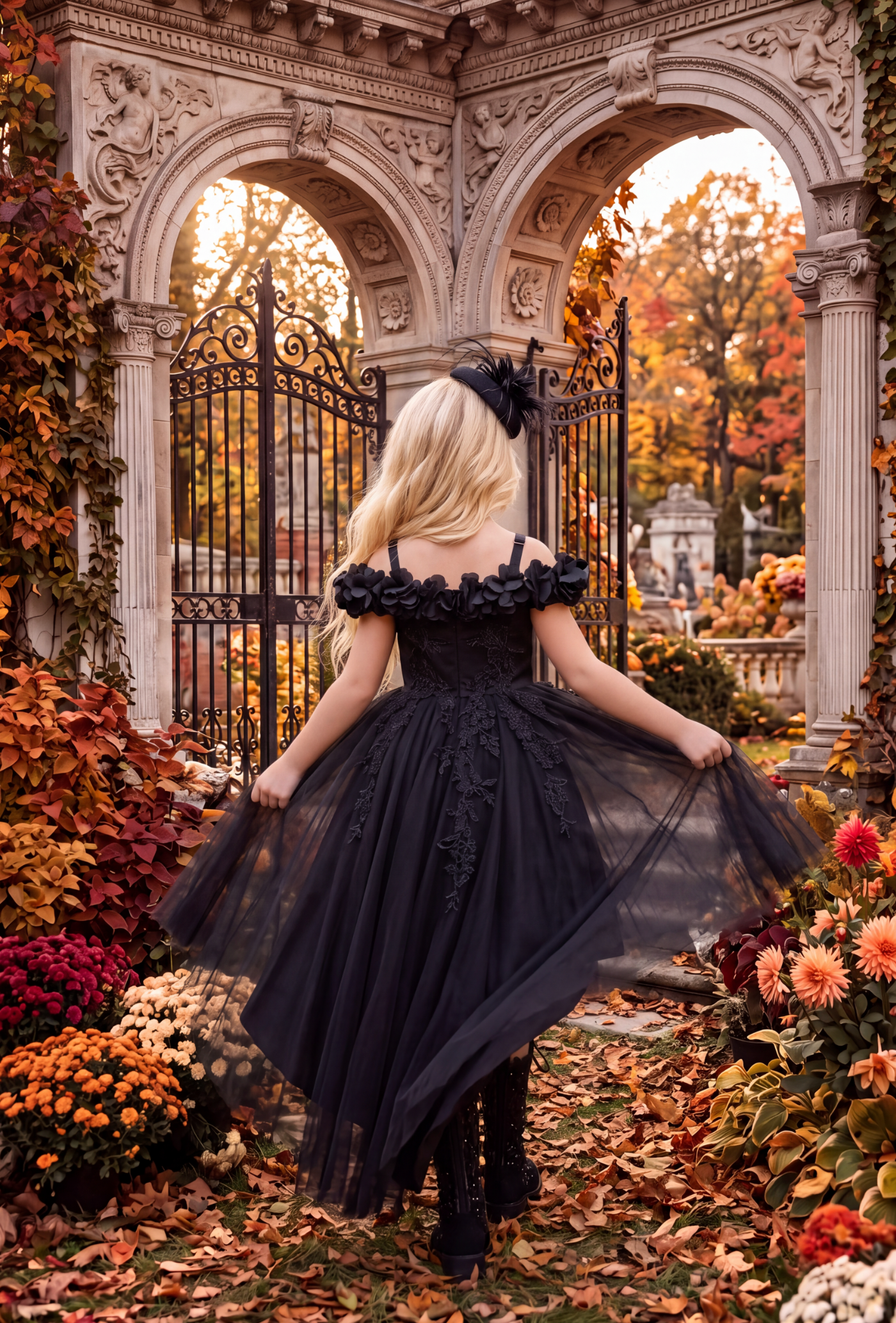 BELLE GOWN BLACK
