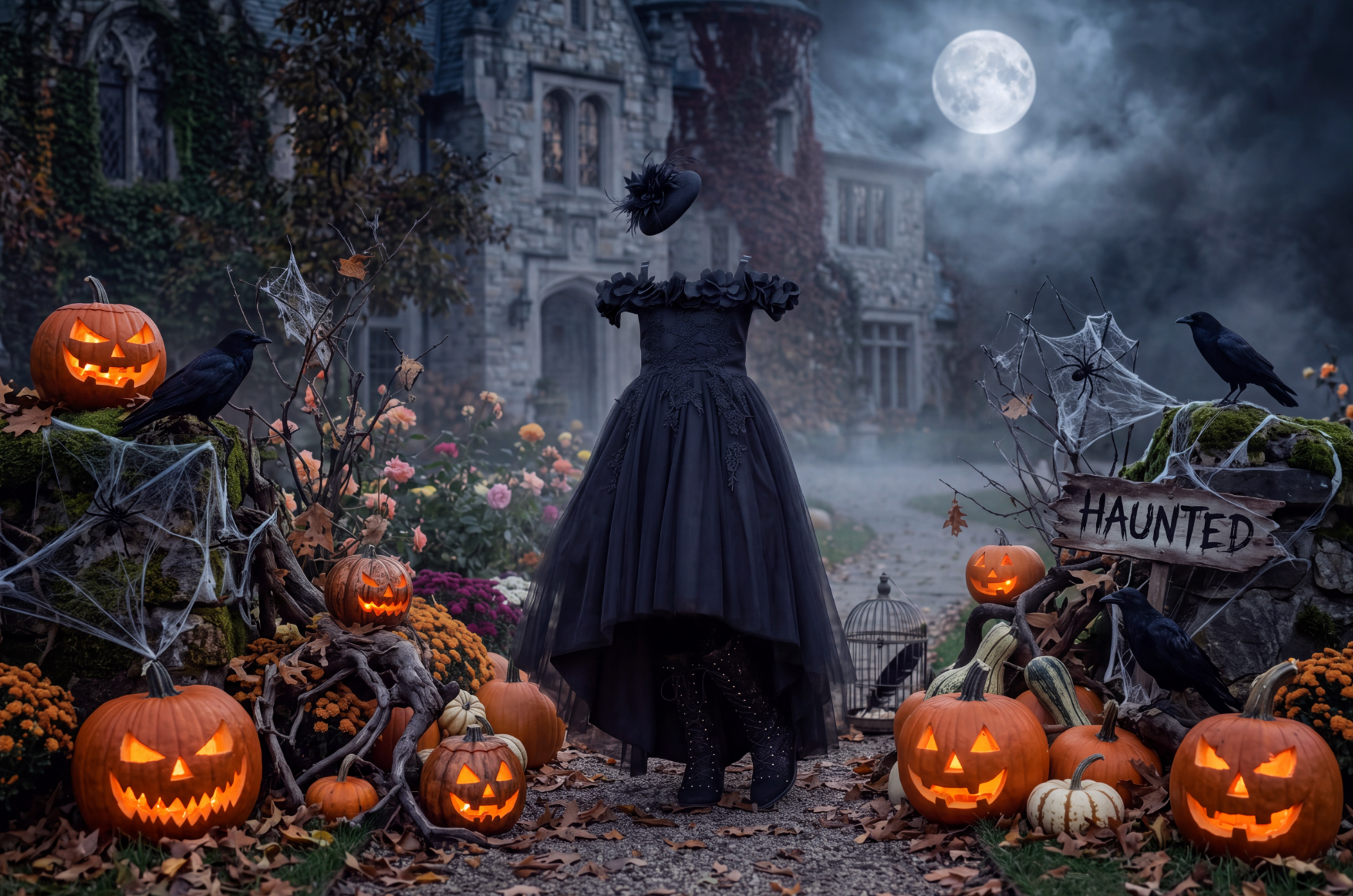 BELLE GOWN BLACK