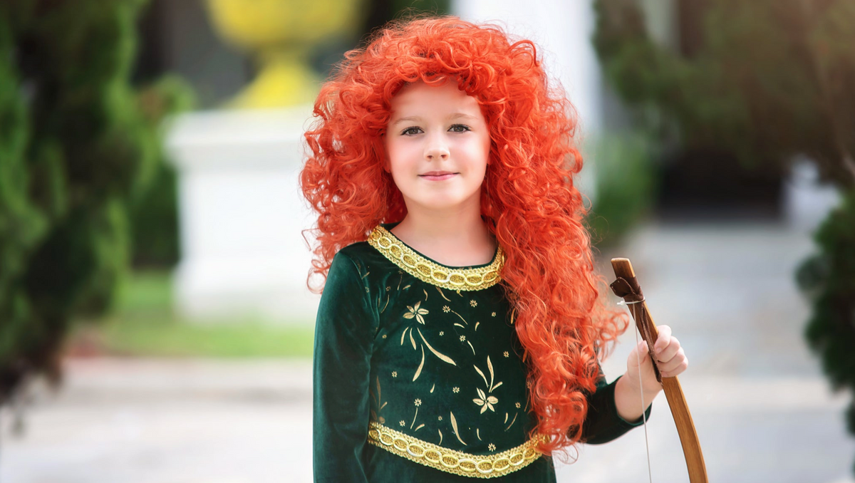 RED CURLY WIG