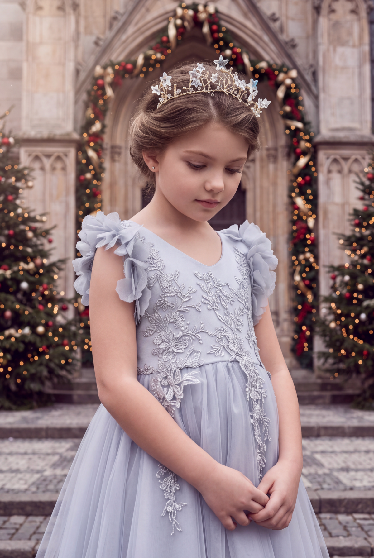 BIANCA DRESS SILVER