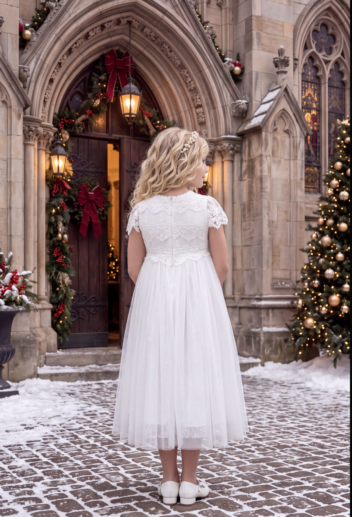 KATRINA DRESS WHITE