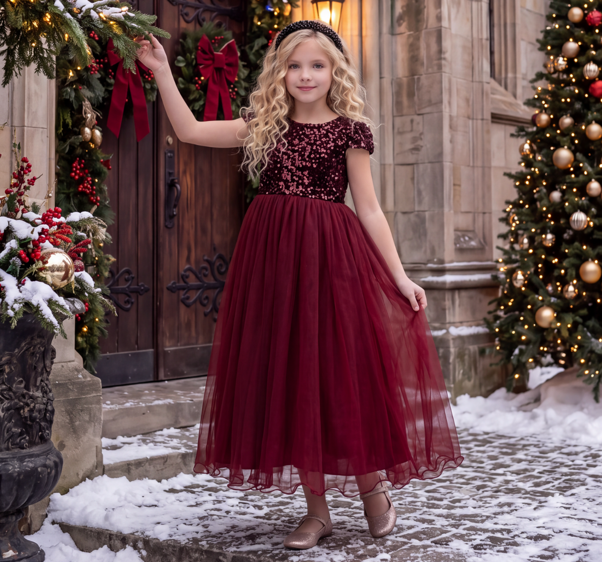 DELILAH DRESS WINE