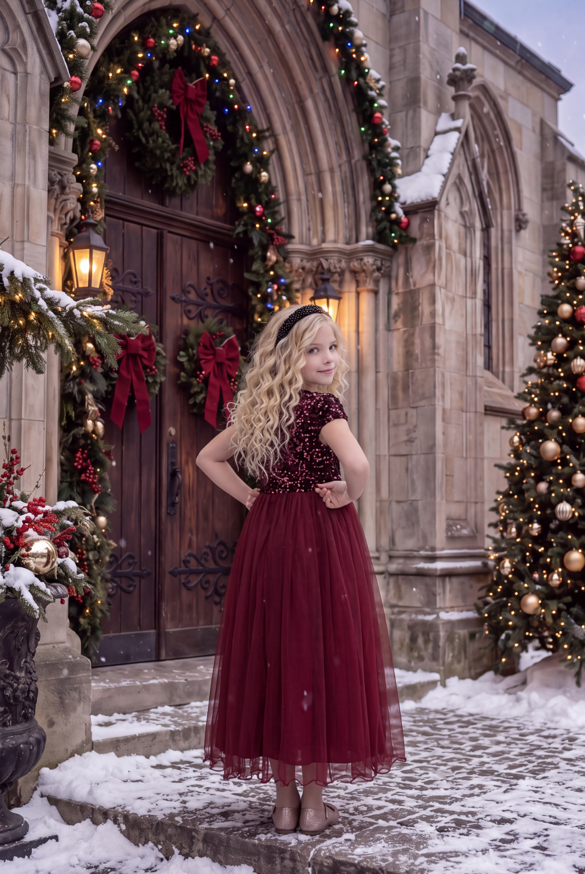 DELILAH DRESS WINE