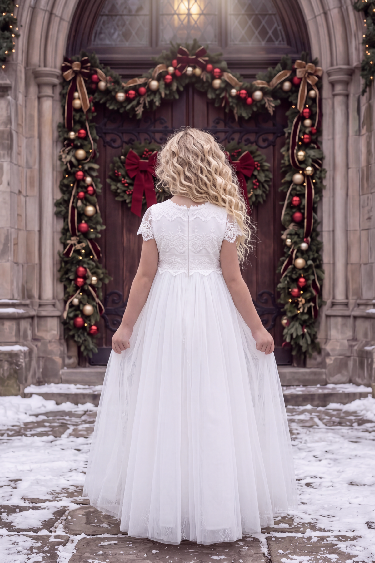 KATRINA GOWN WHITE