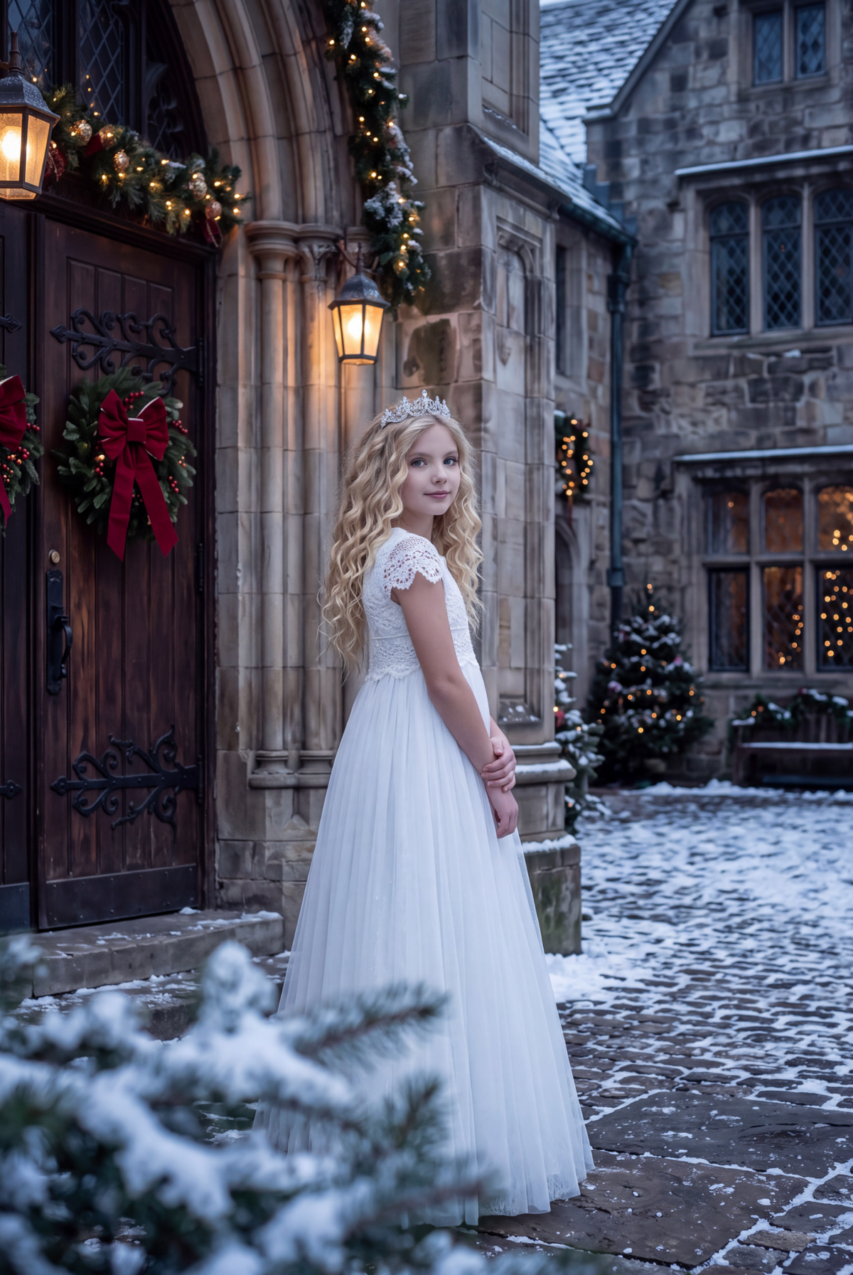KATRINA GOWN WHITE