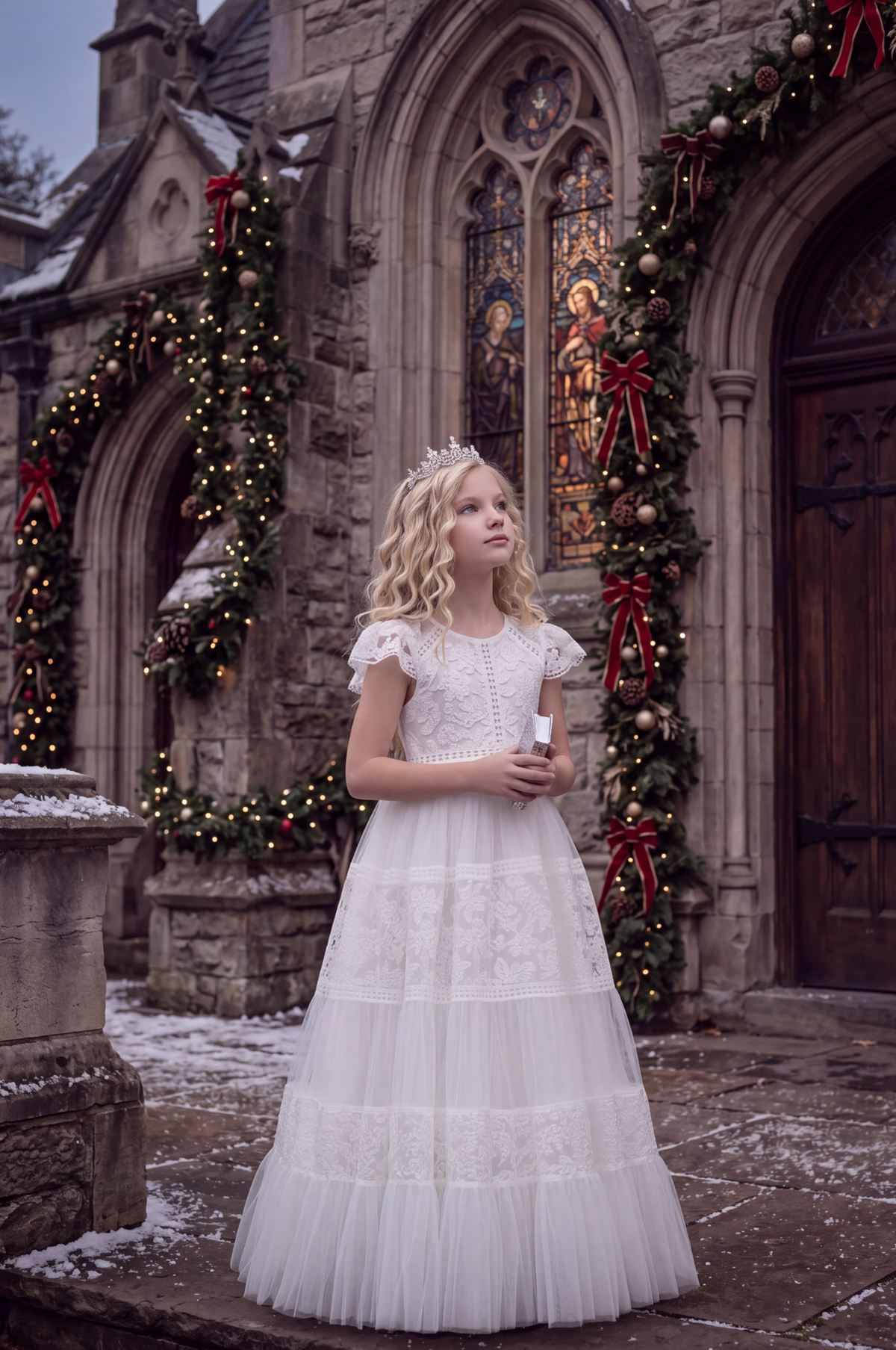 CATERINA DRESS WHITE