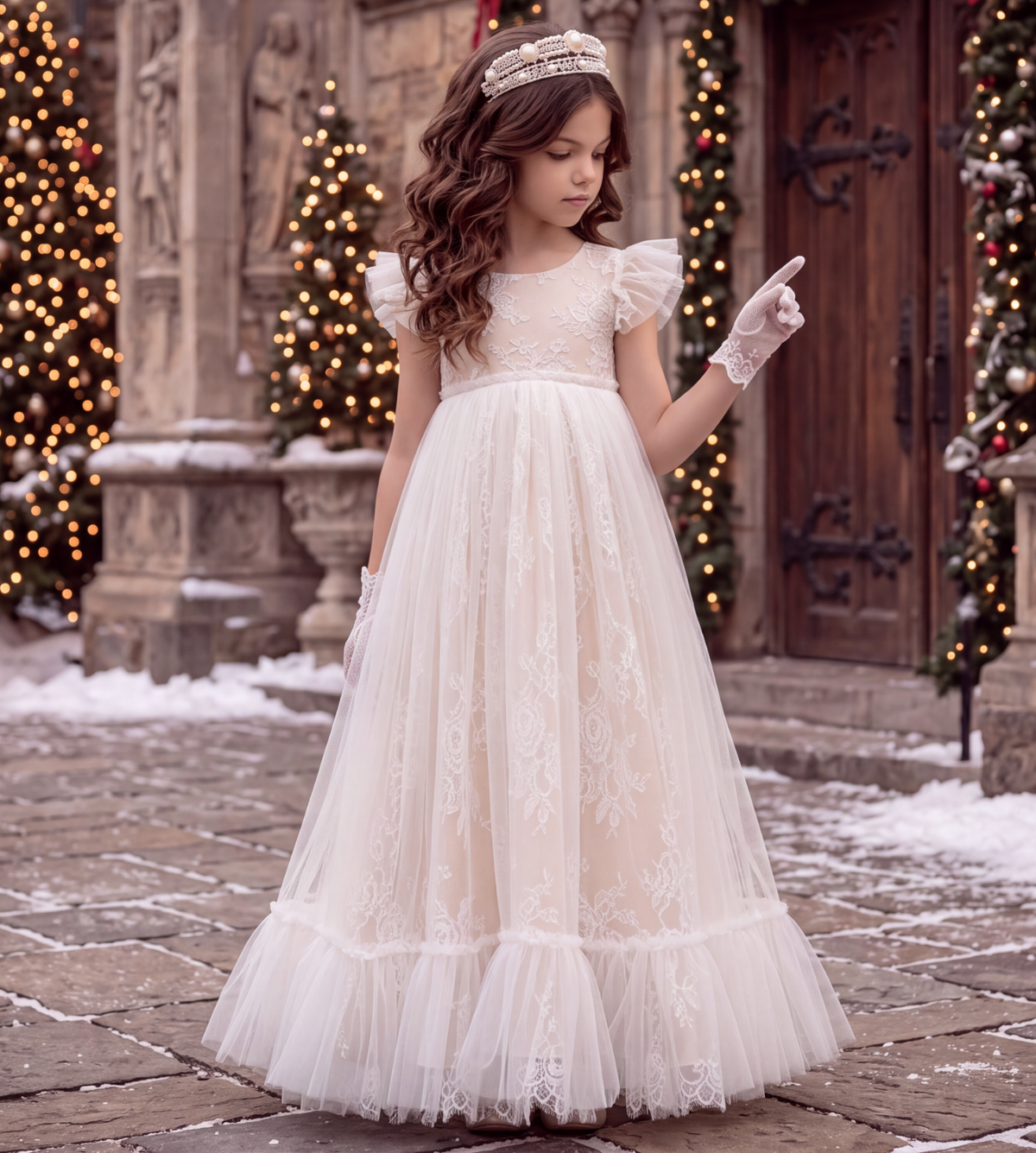 CLARA GOWN BUTTERSCOTCH