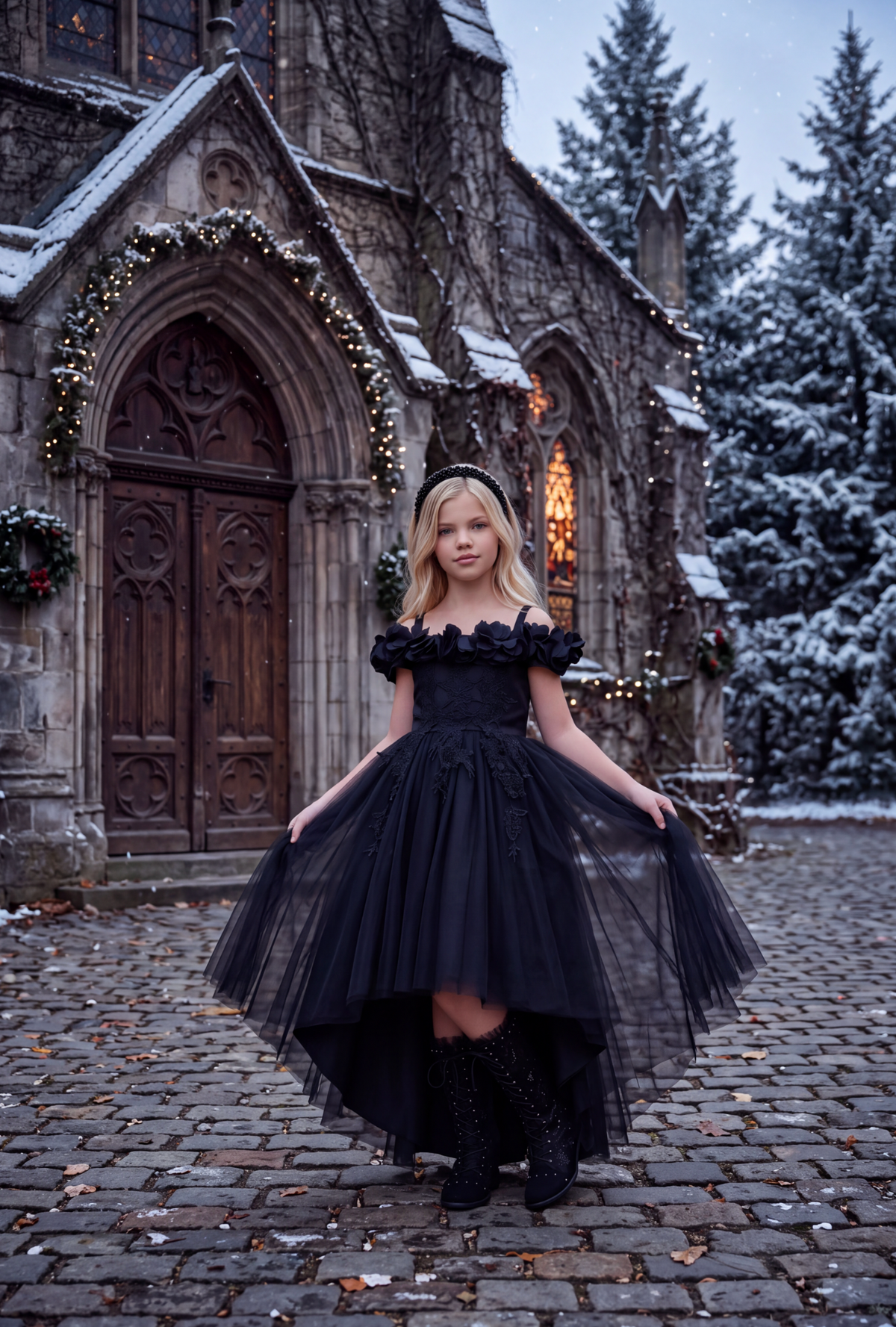 BELLE GOWN BLACK